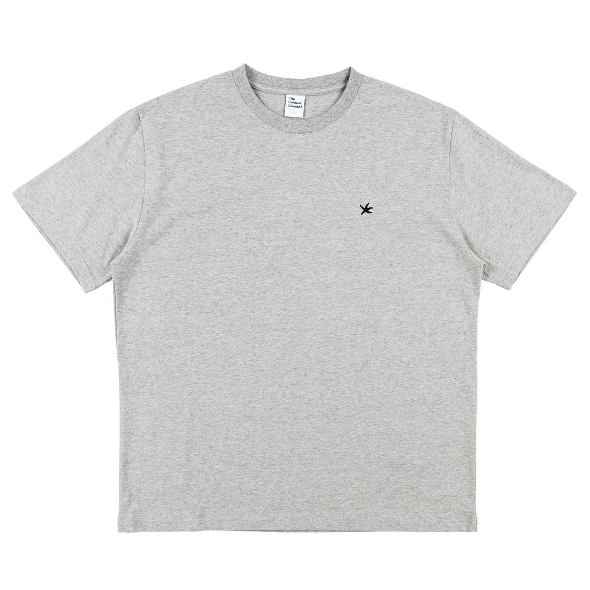 TCM grey starfish mini logo t-shirt minimalist ...