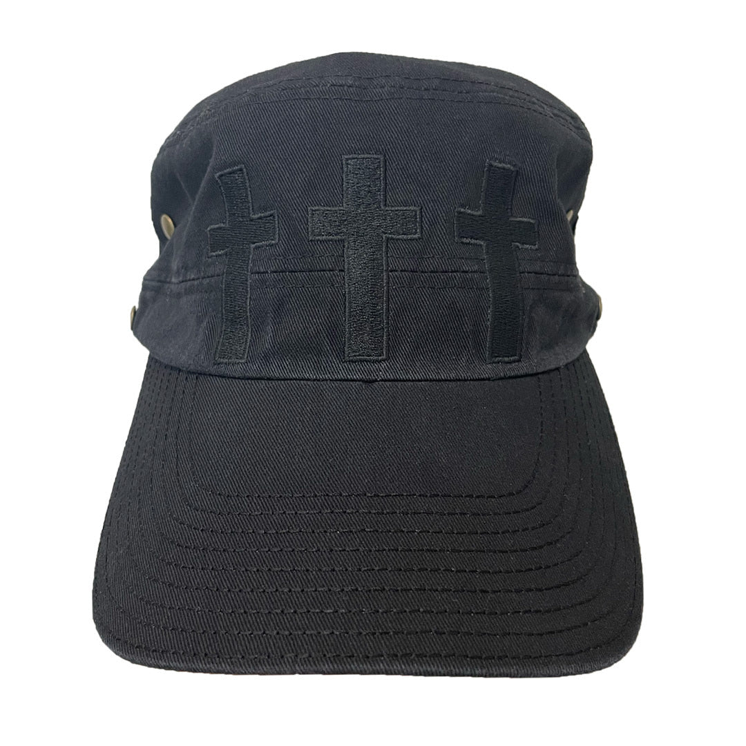 TCM black ttt cap t-shirt minimalist unisex style