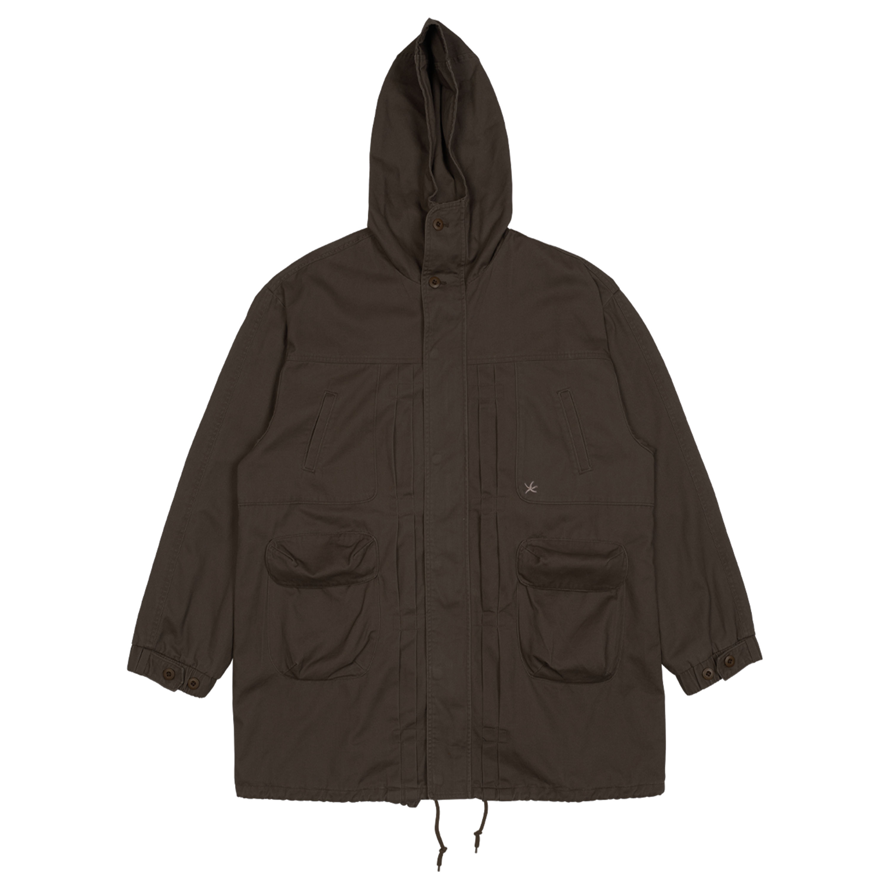 TCM vintage fishtail jacket (brown)