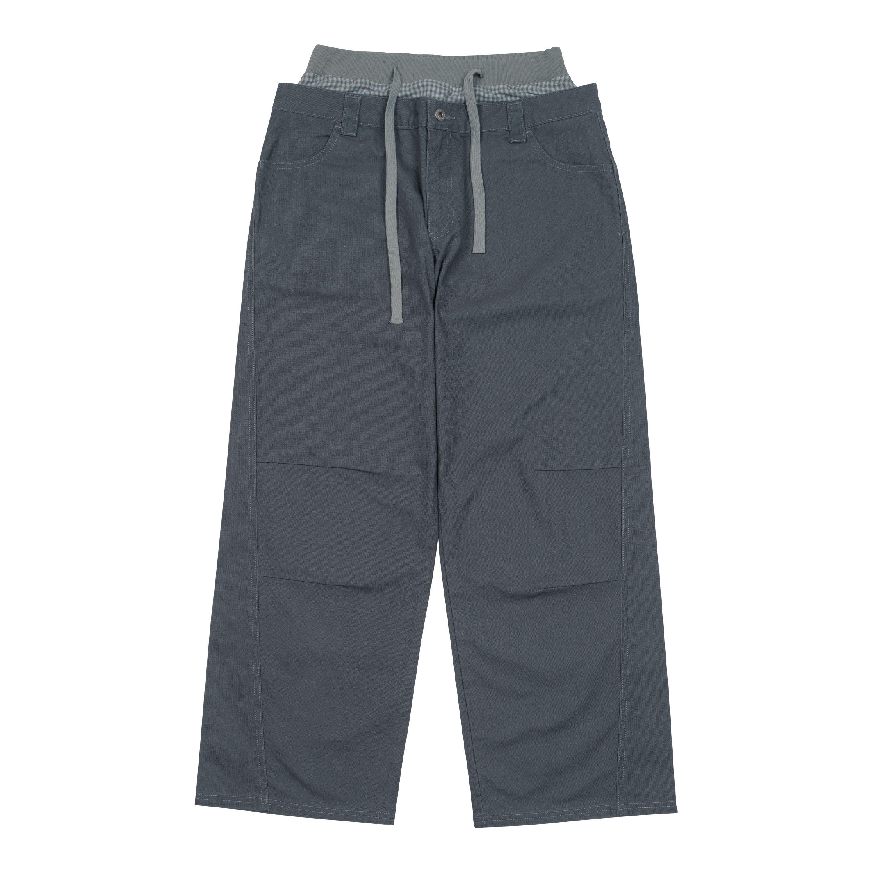 TCM trunk layered pants (navy)