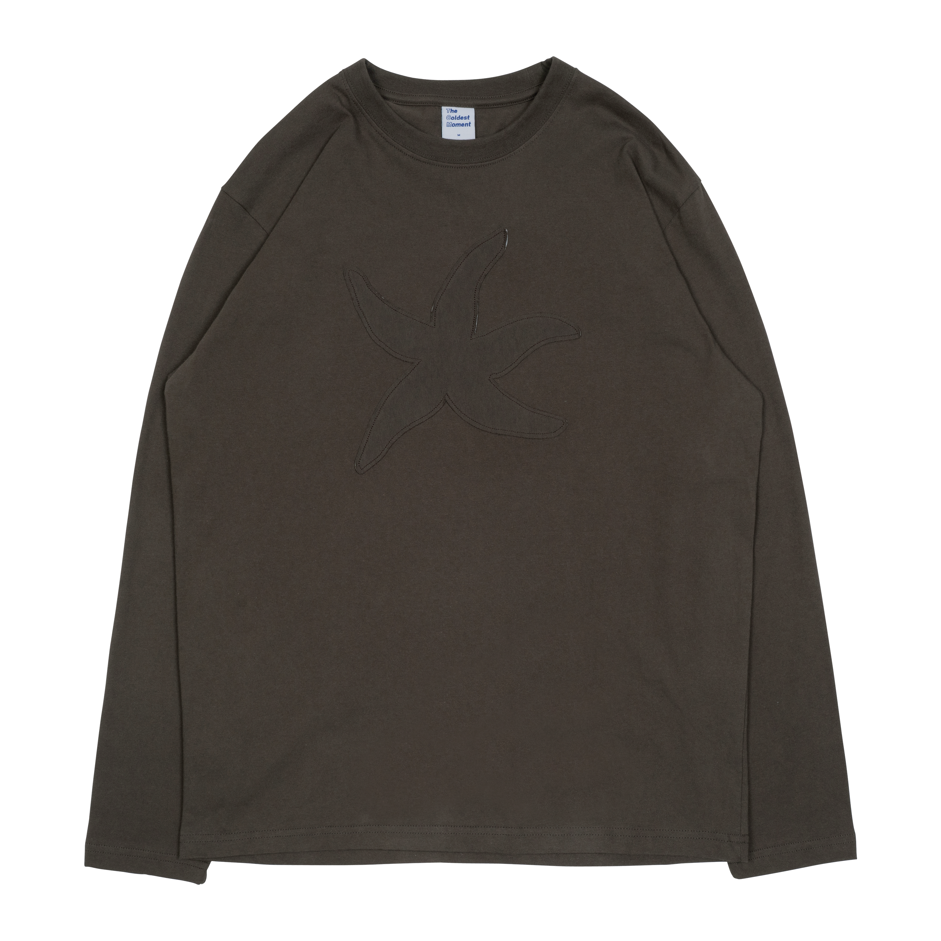 TCM vintage logo long sleeve (brown)