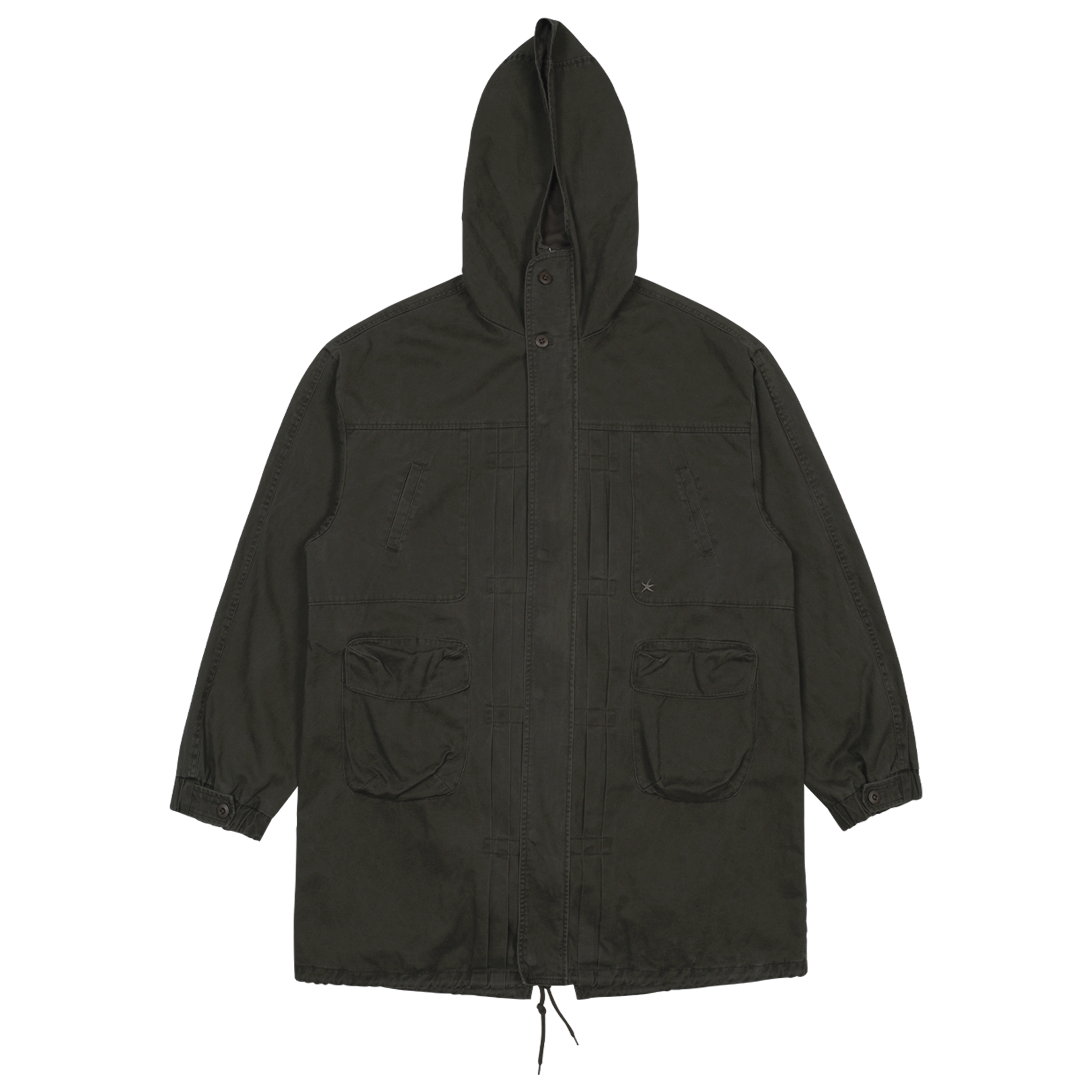 TCM vintage fishtail jacket (khaki)