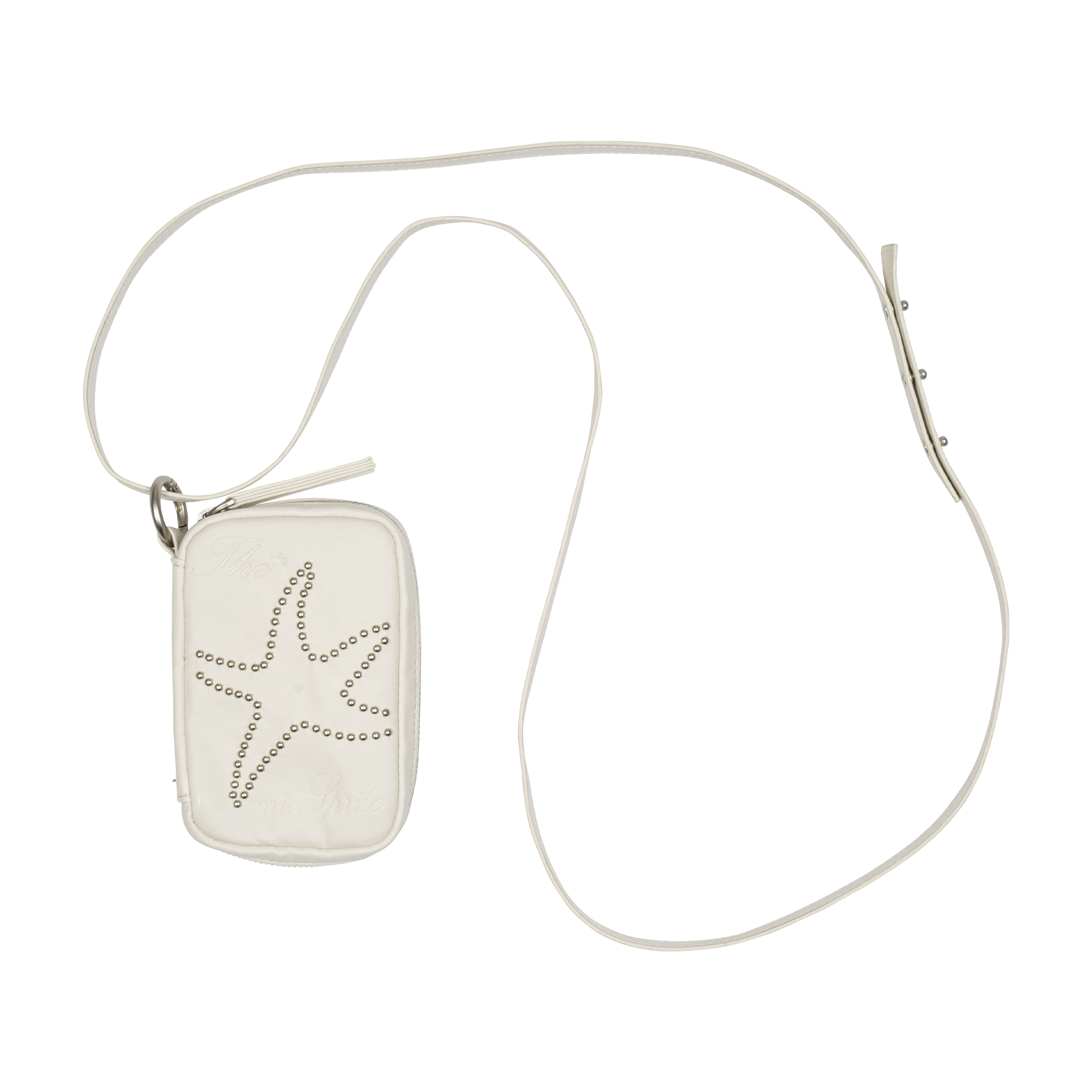 TCM starfish stud mini pouch (white)