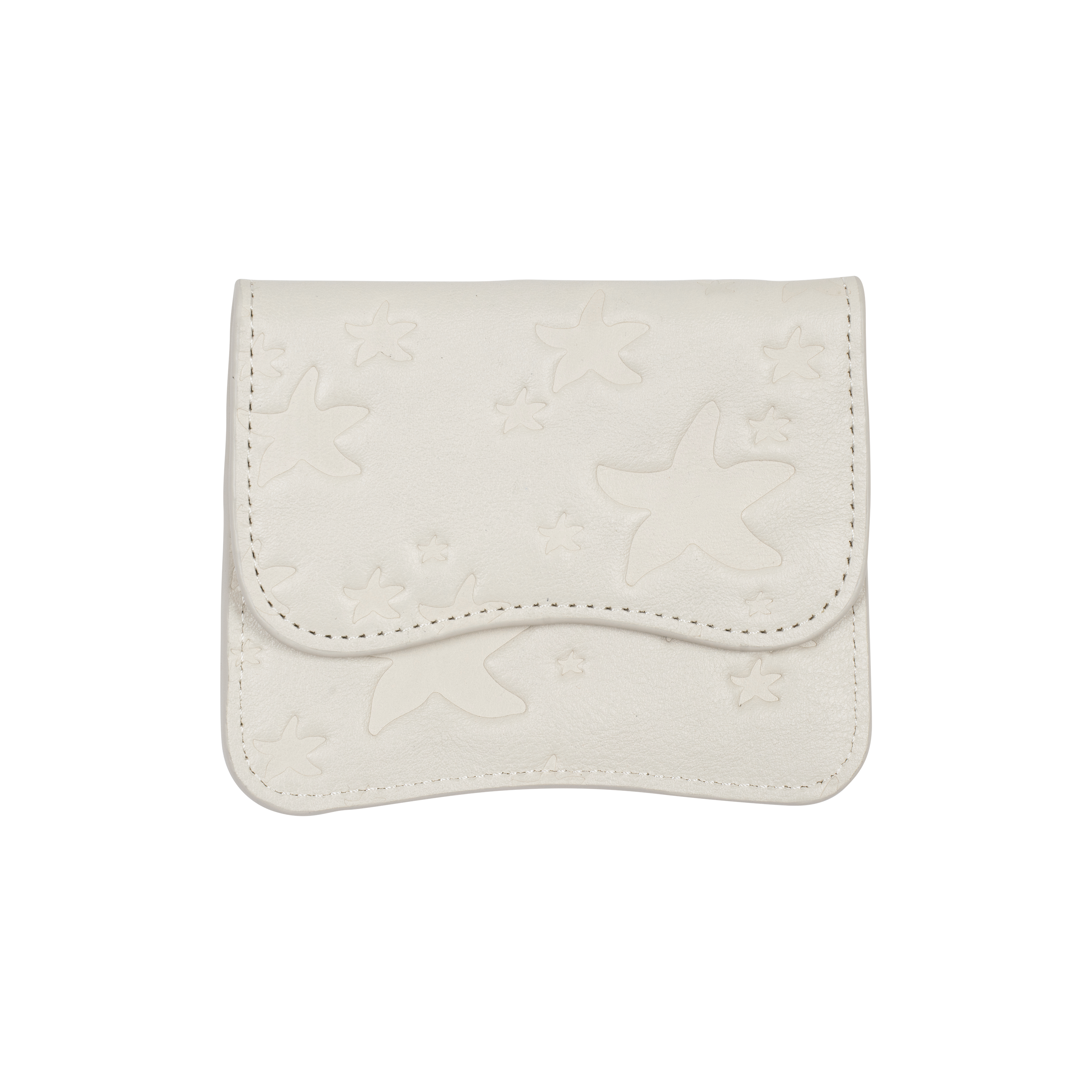 TCM starfish pattern mini pouch (ivory)