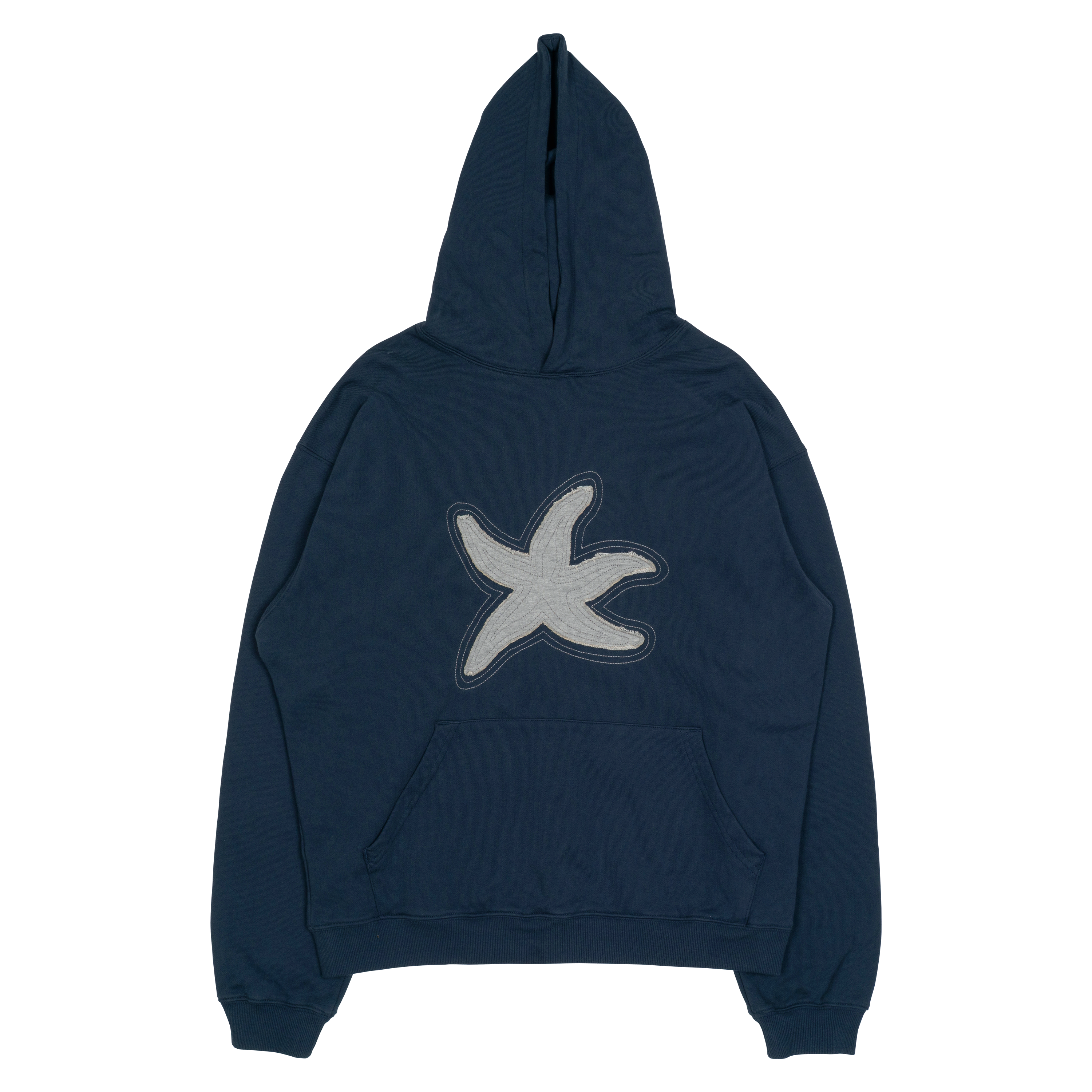 TCM starfish contour hoodie (navy)