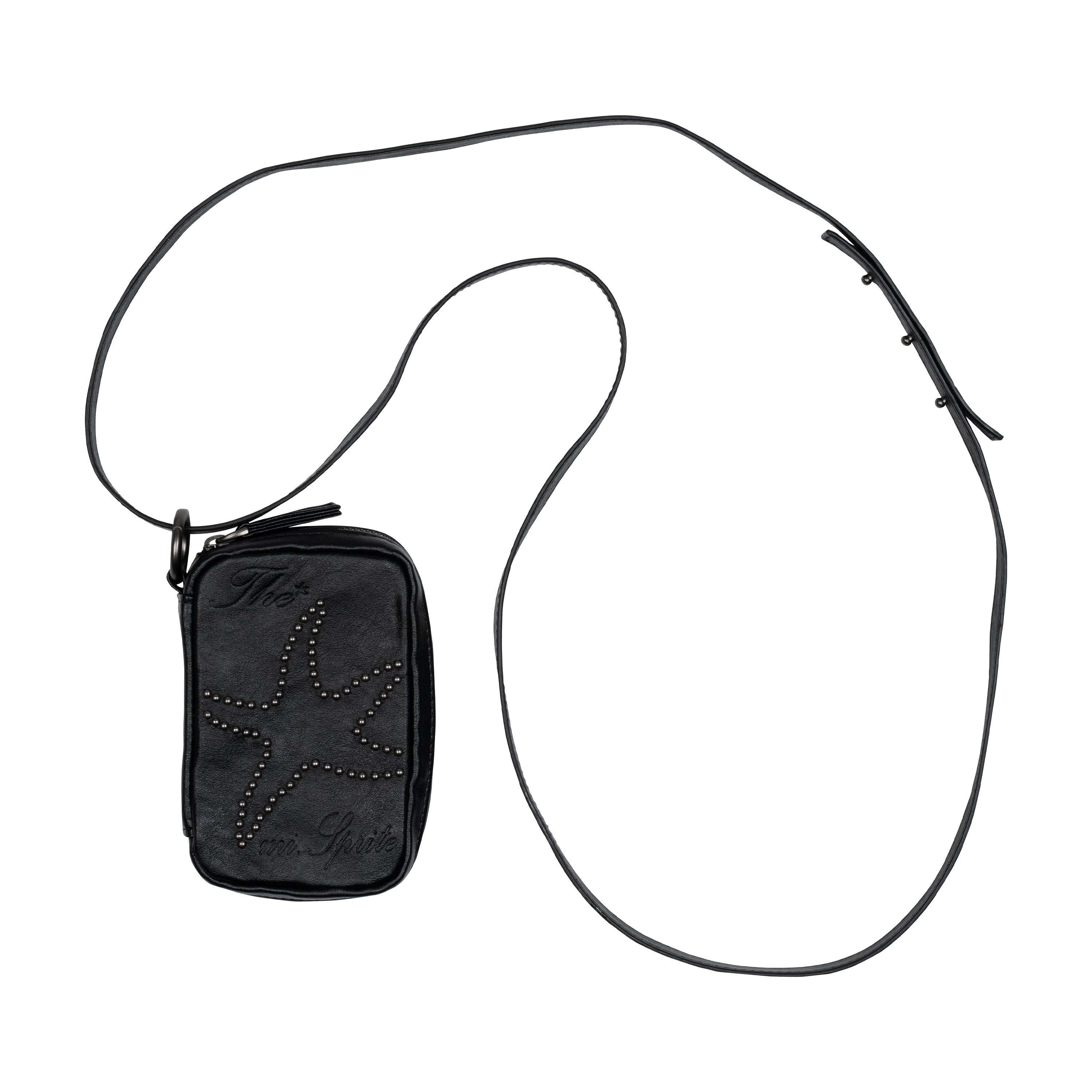 TCM starfish stud mini pouch (black)