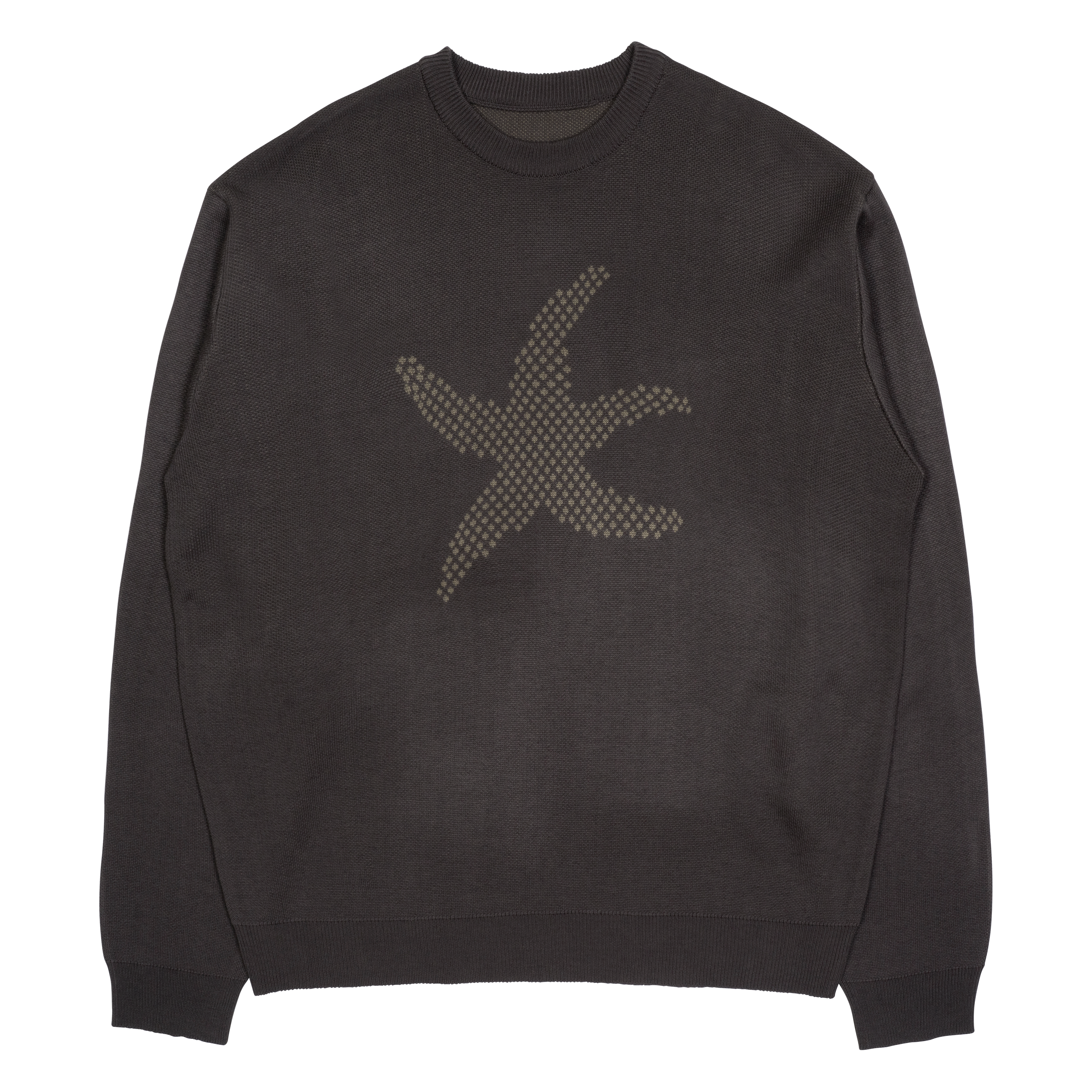 TCM starfish logo knit (charcoal)