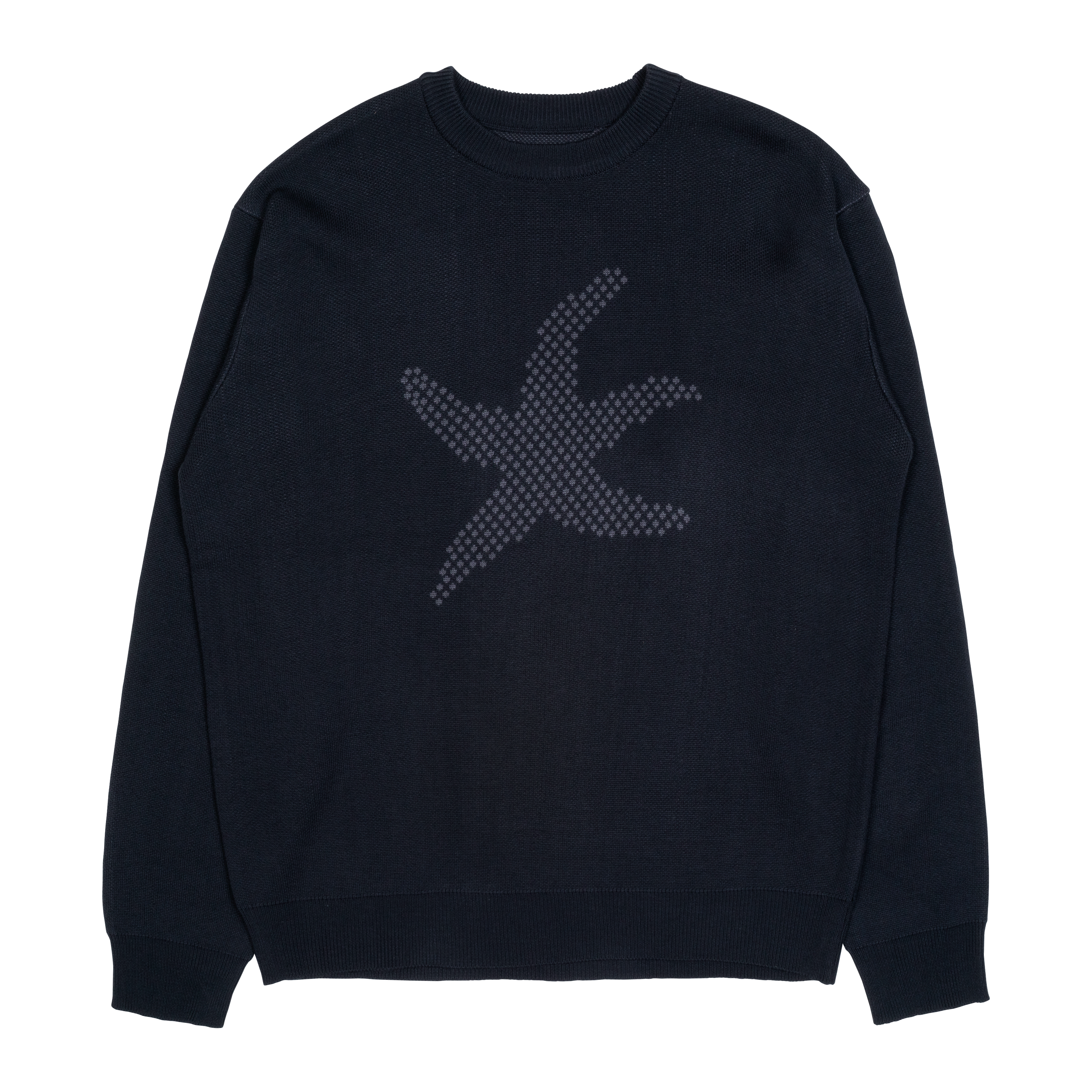 TCM starfish logo knit (navy)