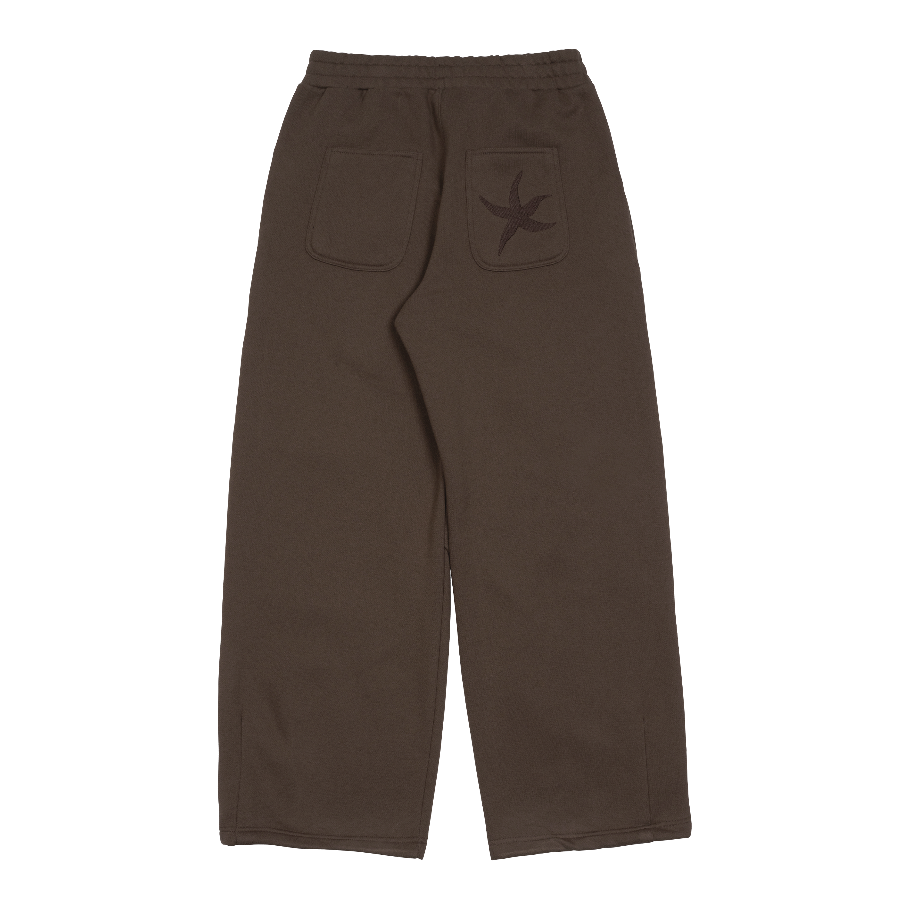 TCM starfish sweat pants (brown)