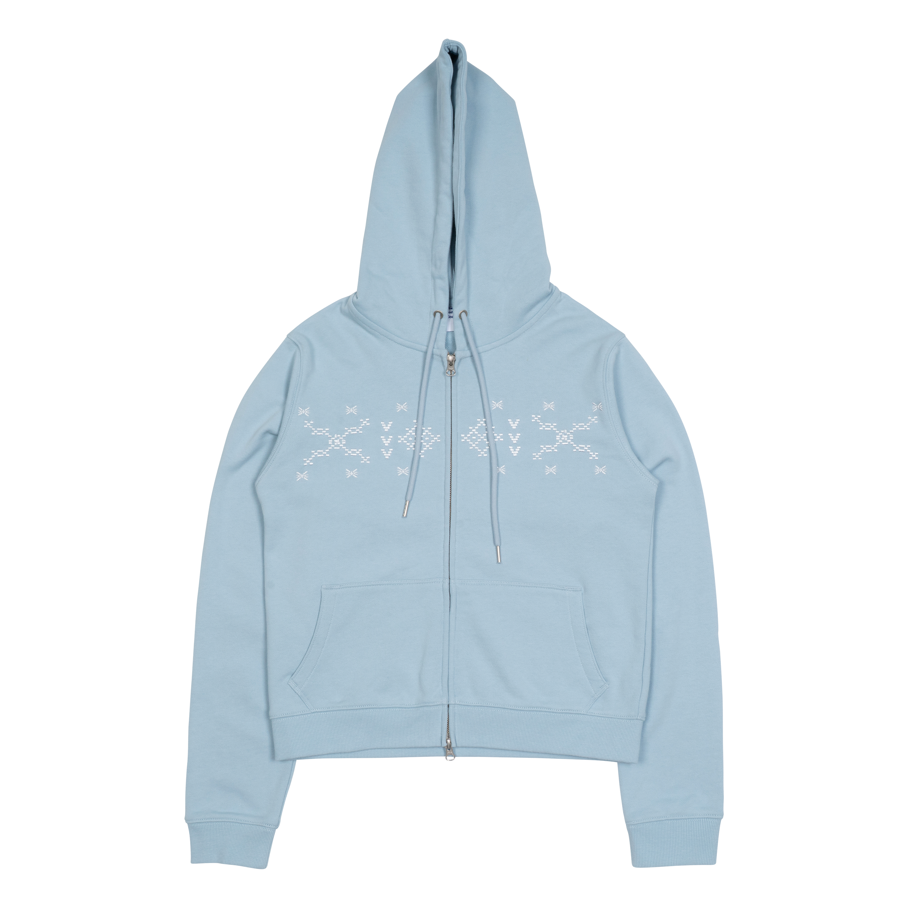 TCM nordic hooded zip-up (sky blue)