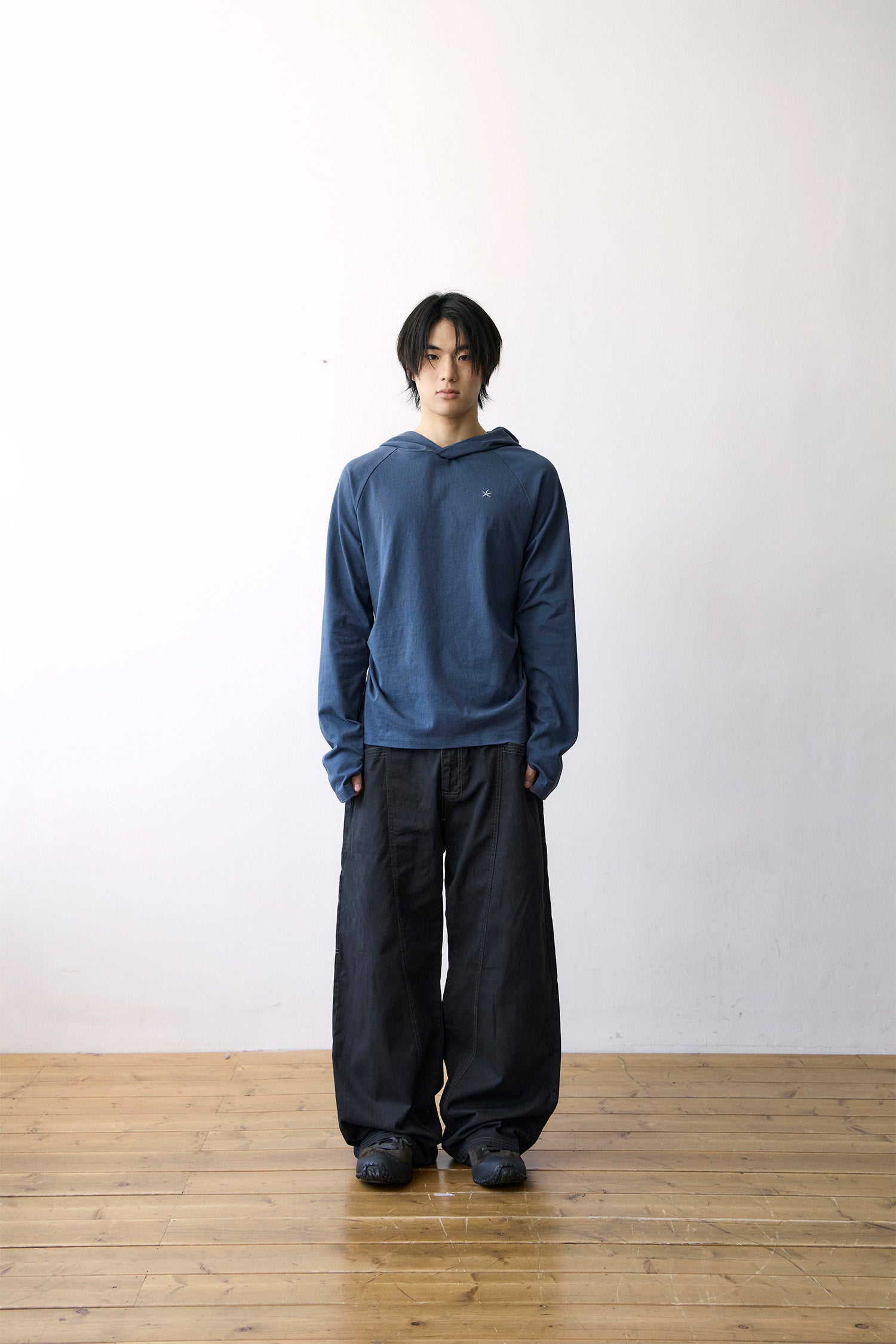 TCM stitch cargo pants (black)
