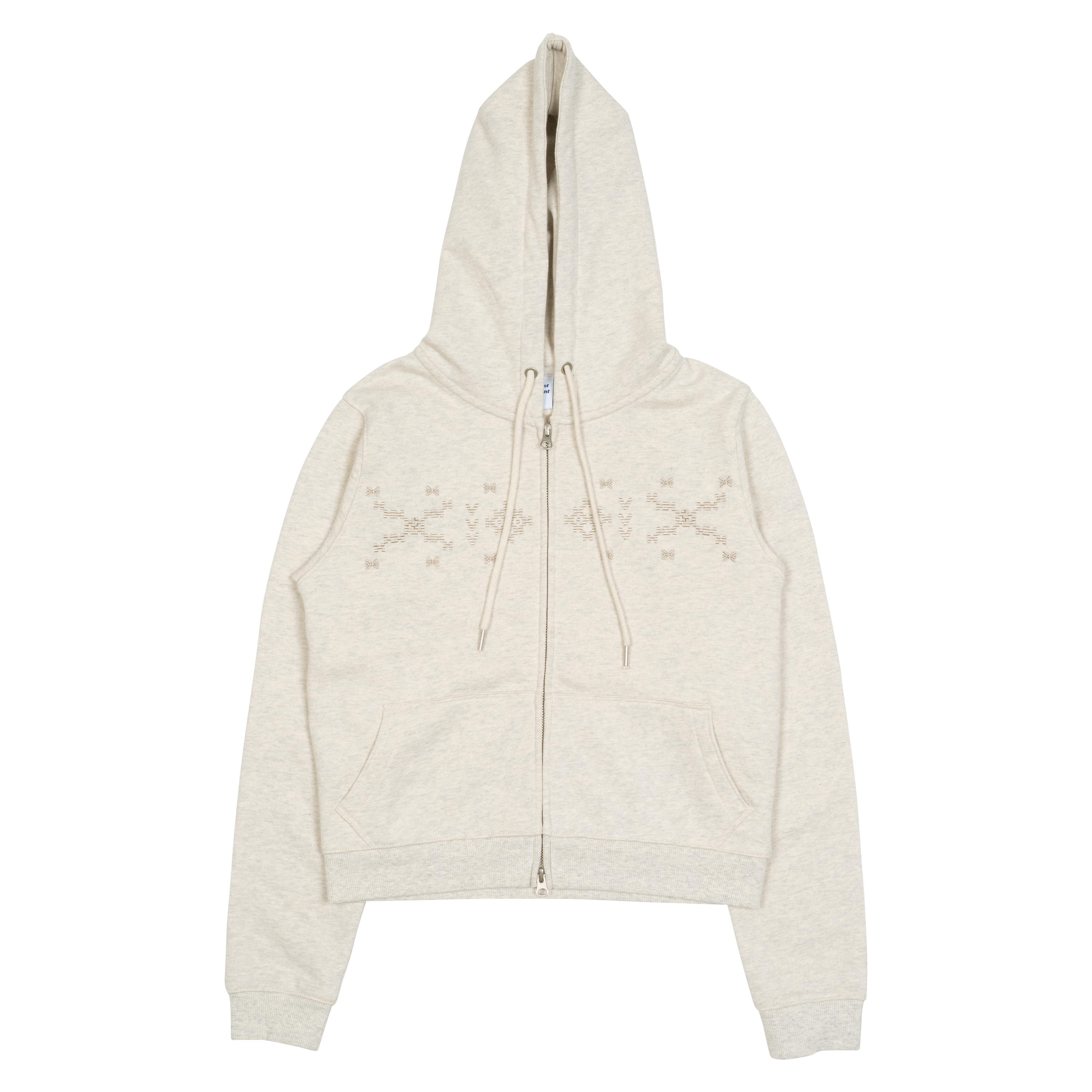 TCM nordic hooded zip-up (oatmeal)