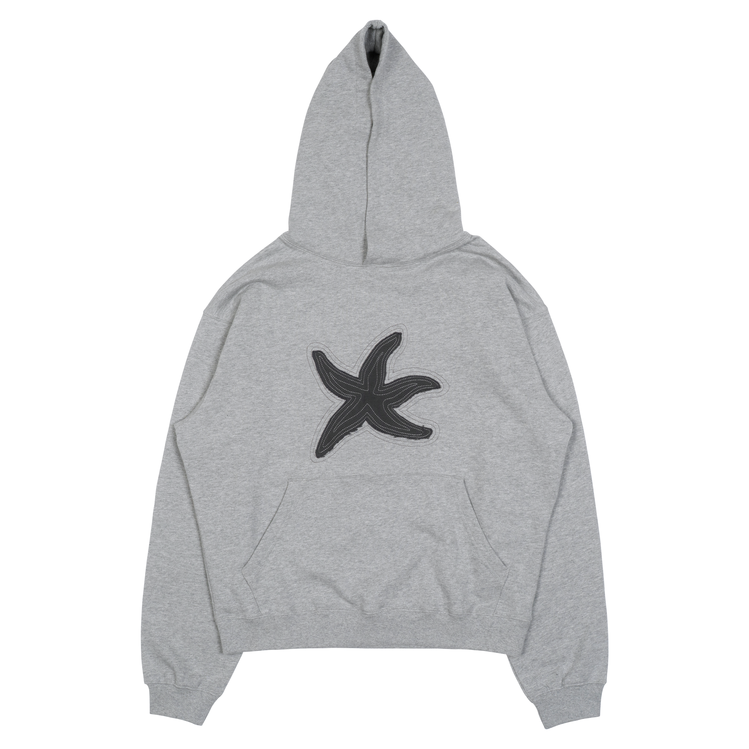 TCM starfish contour hoodie (grey)