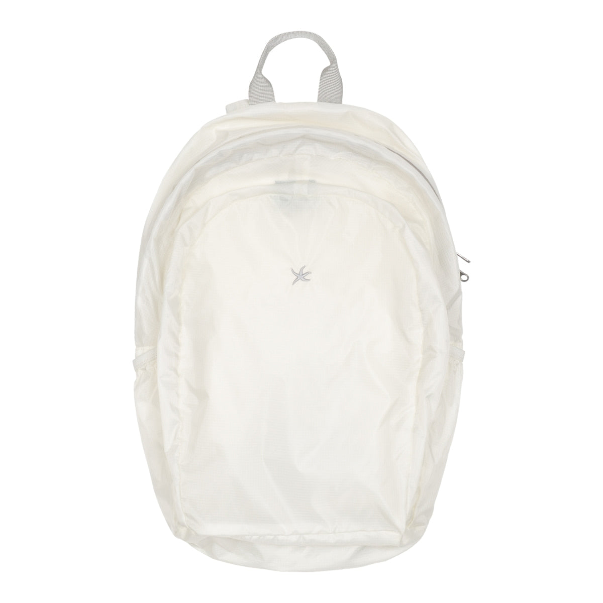 TCM cream mini logo packable backpack minimalist