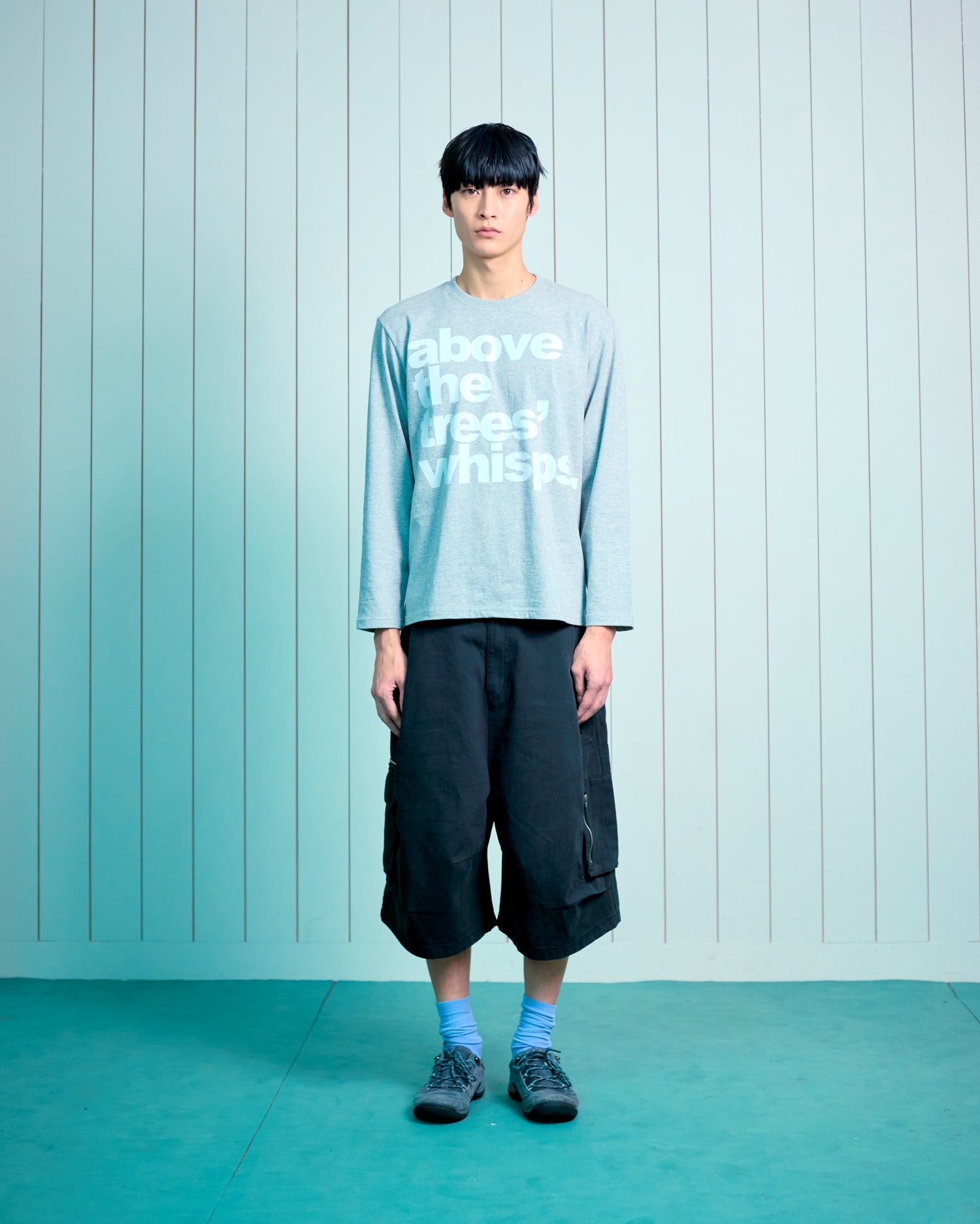 TCM above long sleeve (melange grey)