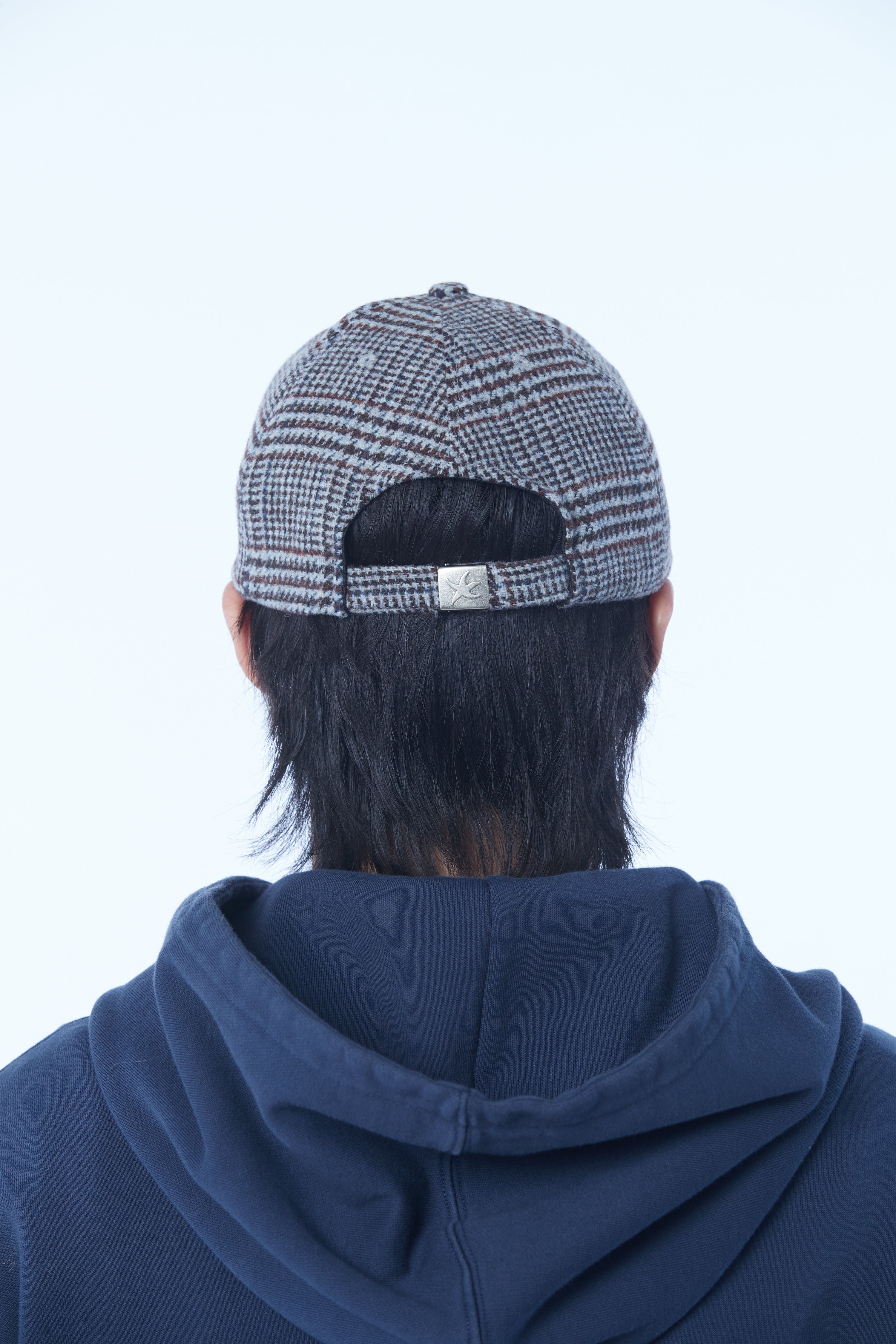 TCM knit logo cap (navy)