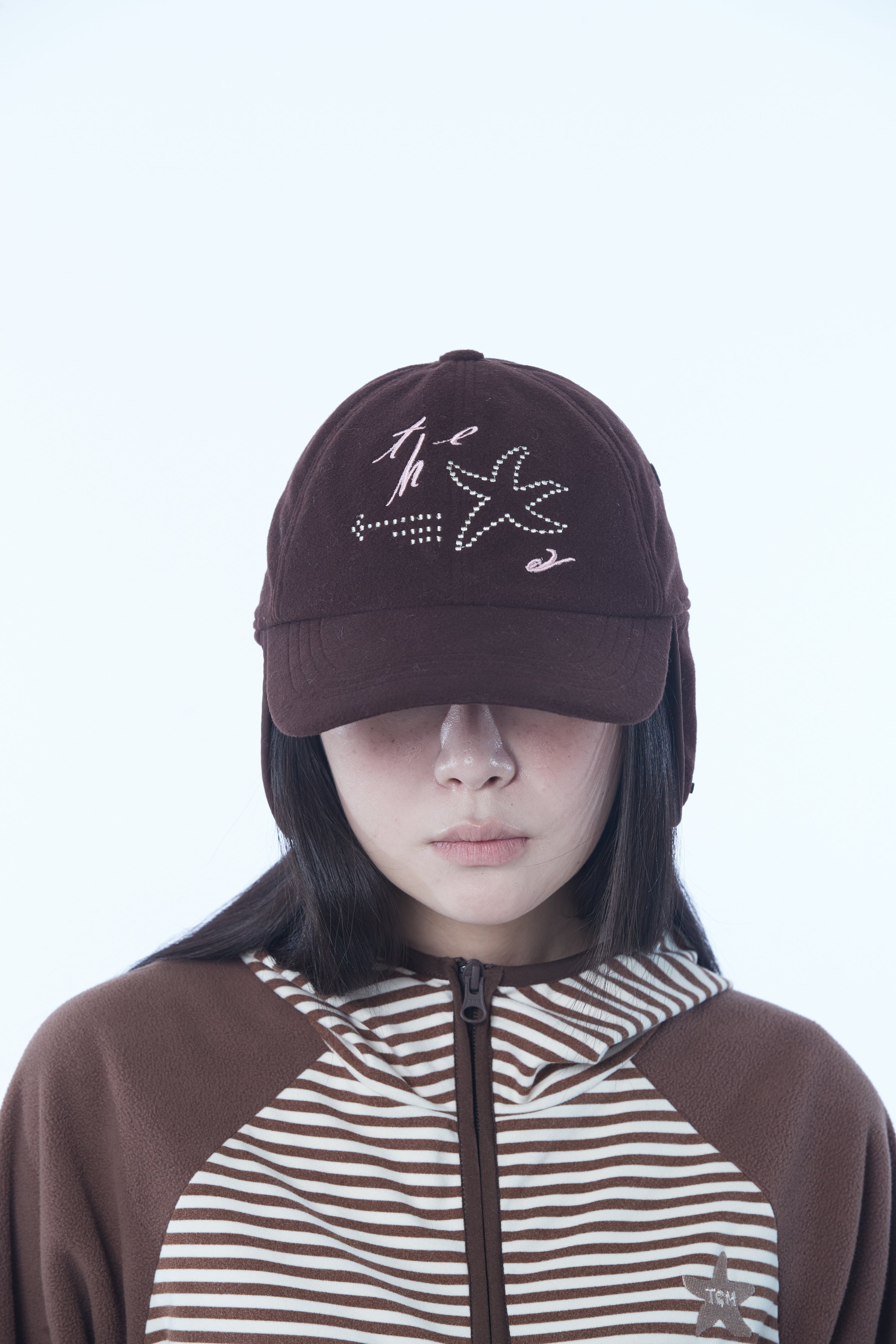 TCM starfish earflap cap (brown)