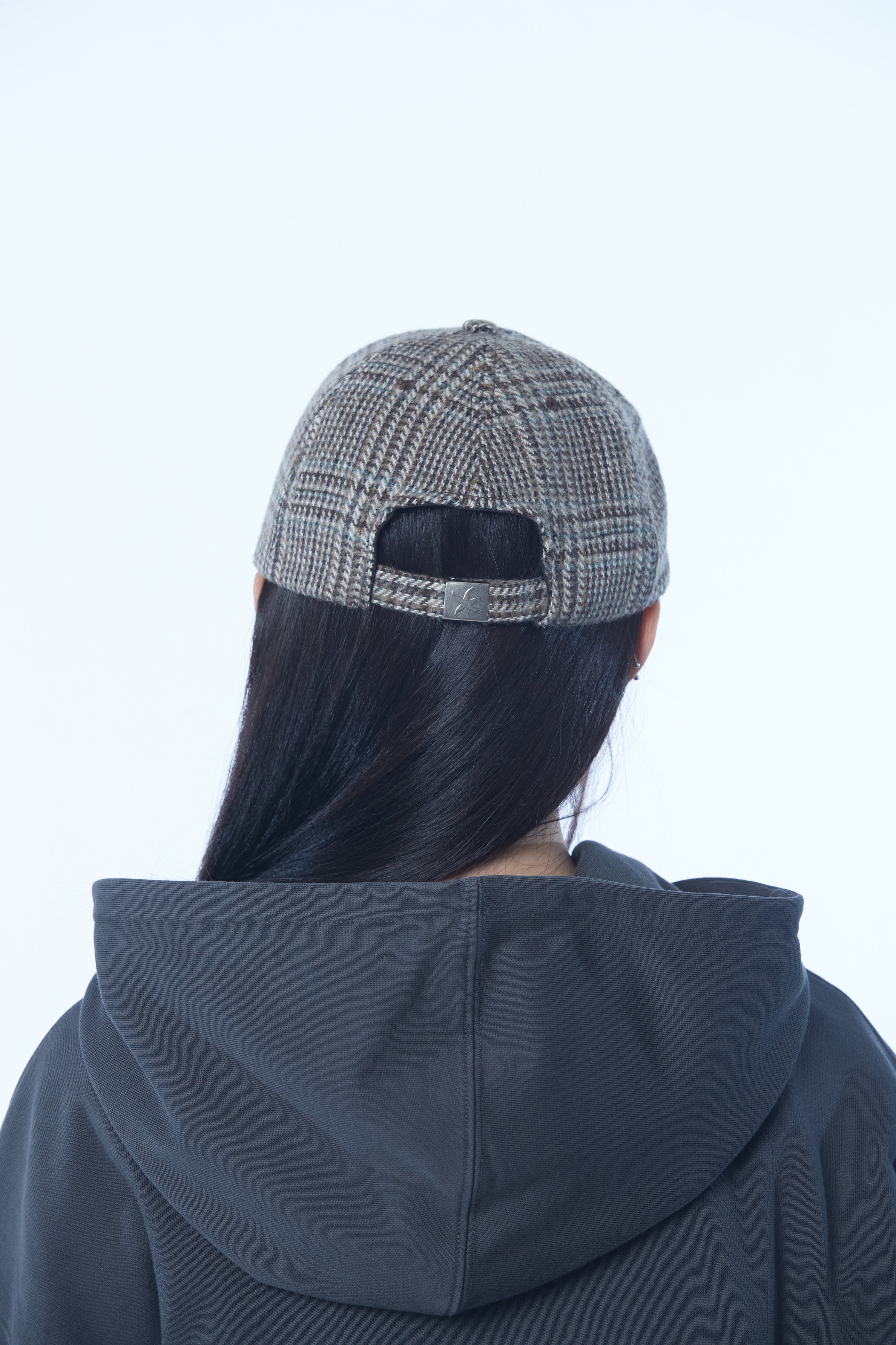 TCM knit logo cap (brown)