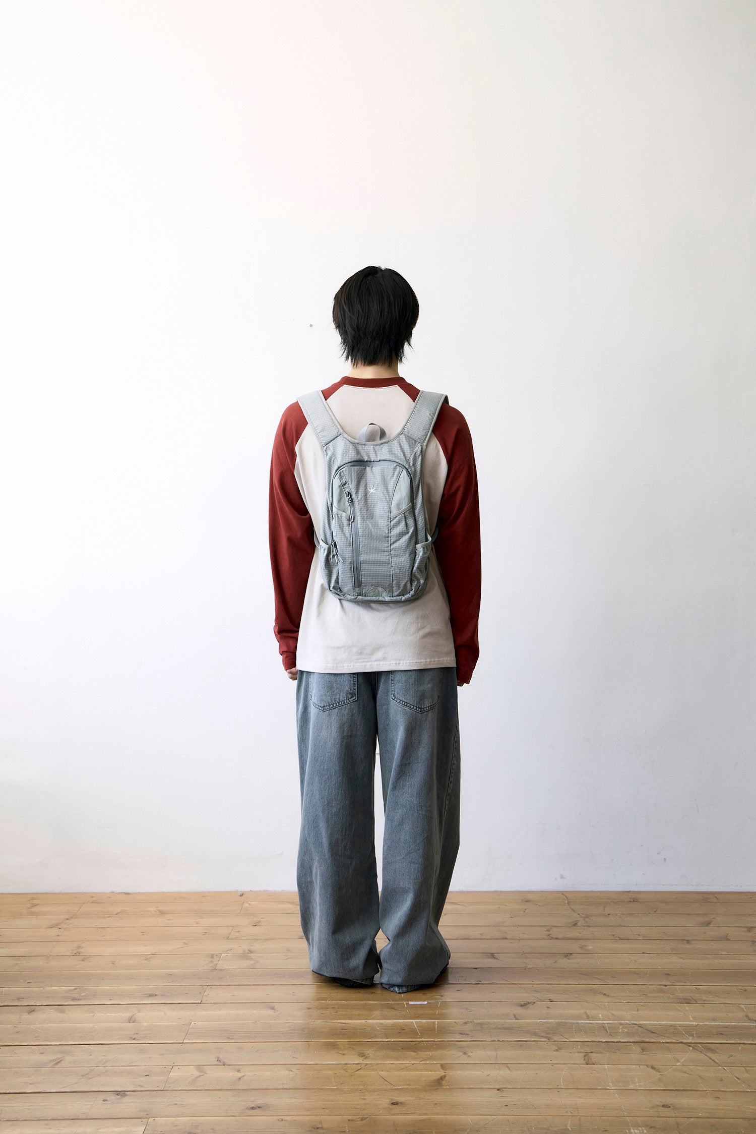 TCM mini logo daypack (grey)