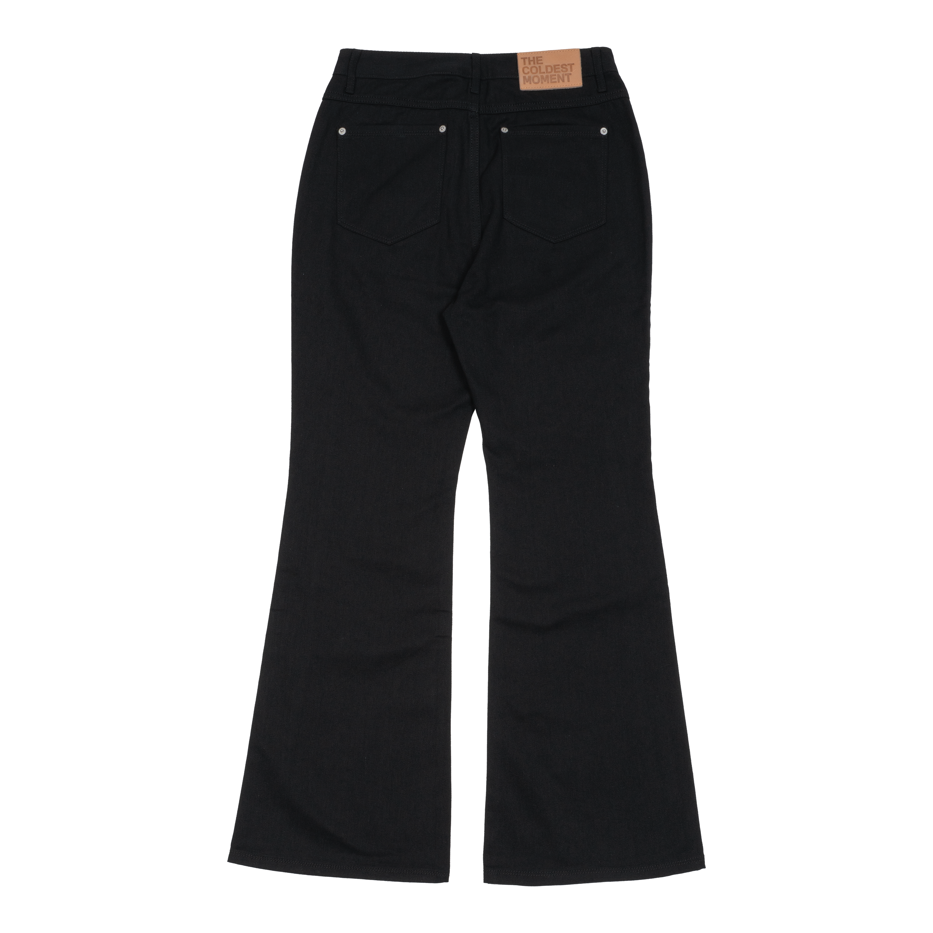 TCM flare snap pants (black)