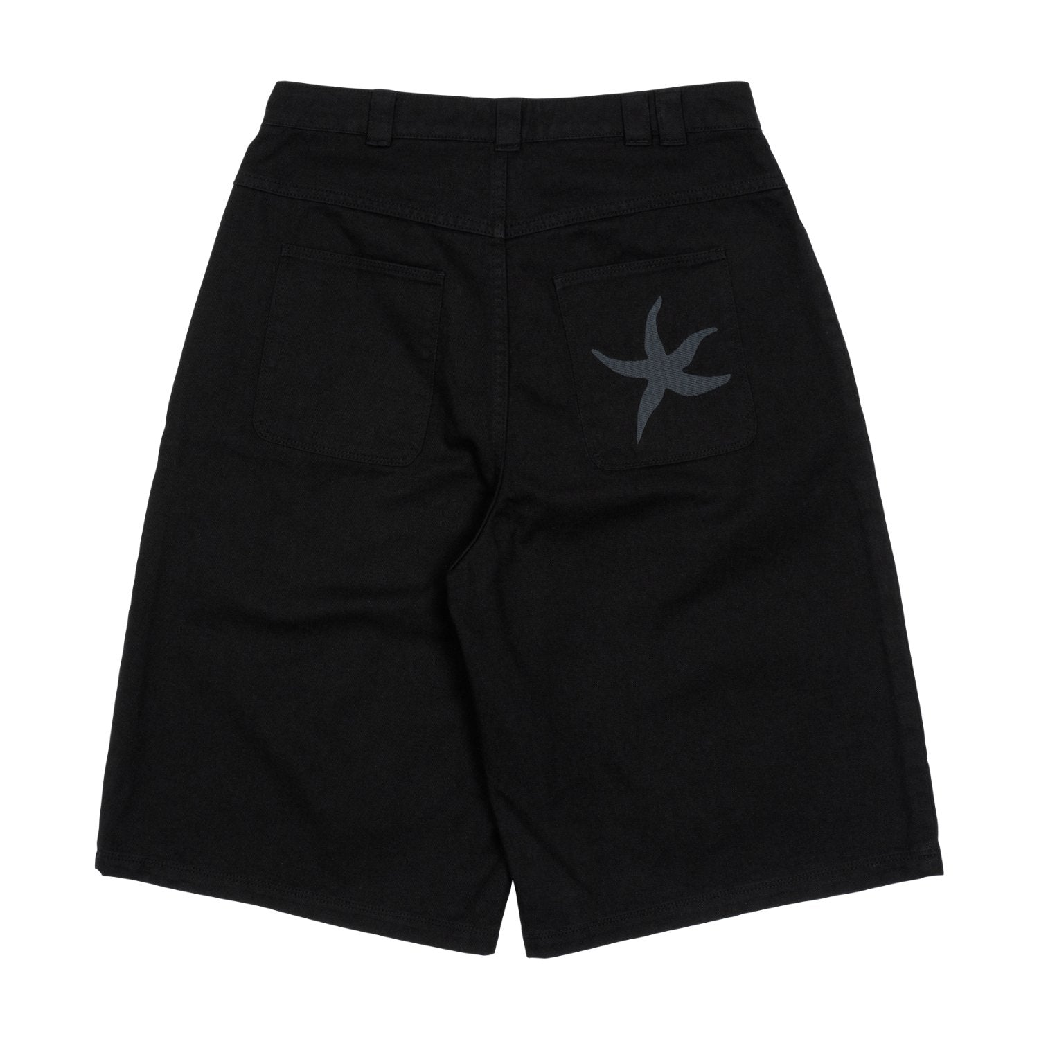 TCM starfish half chino pants (black)