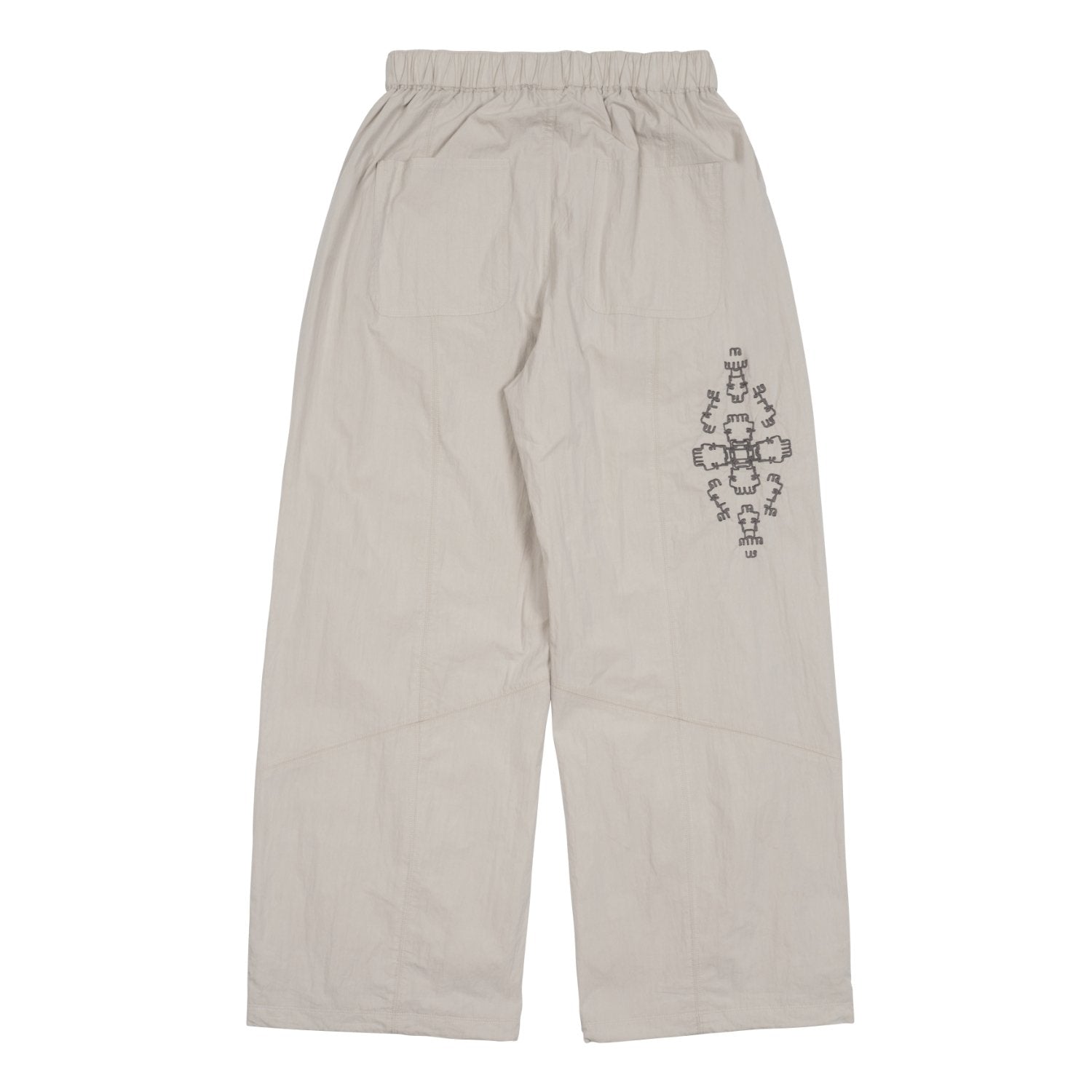 TCM ethnic nylon pants (ivory)