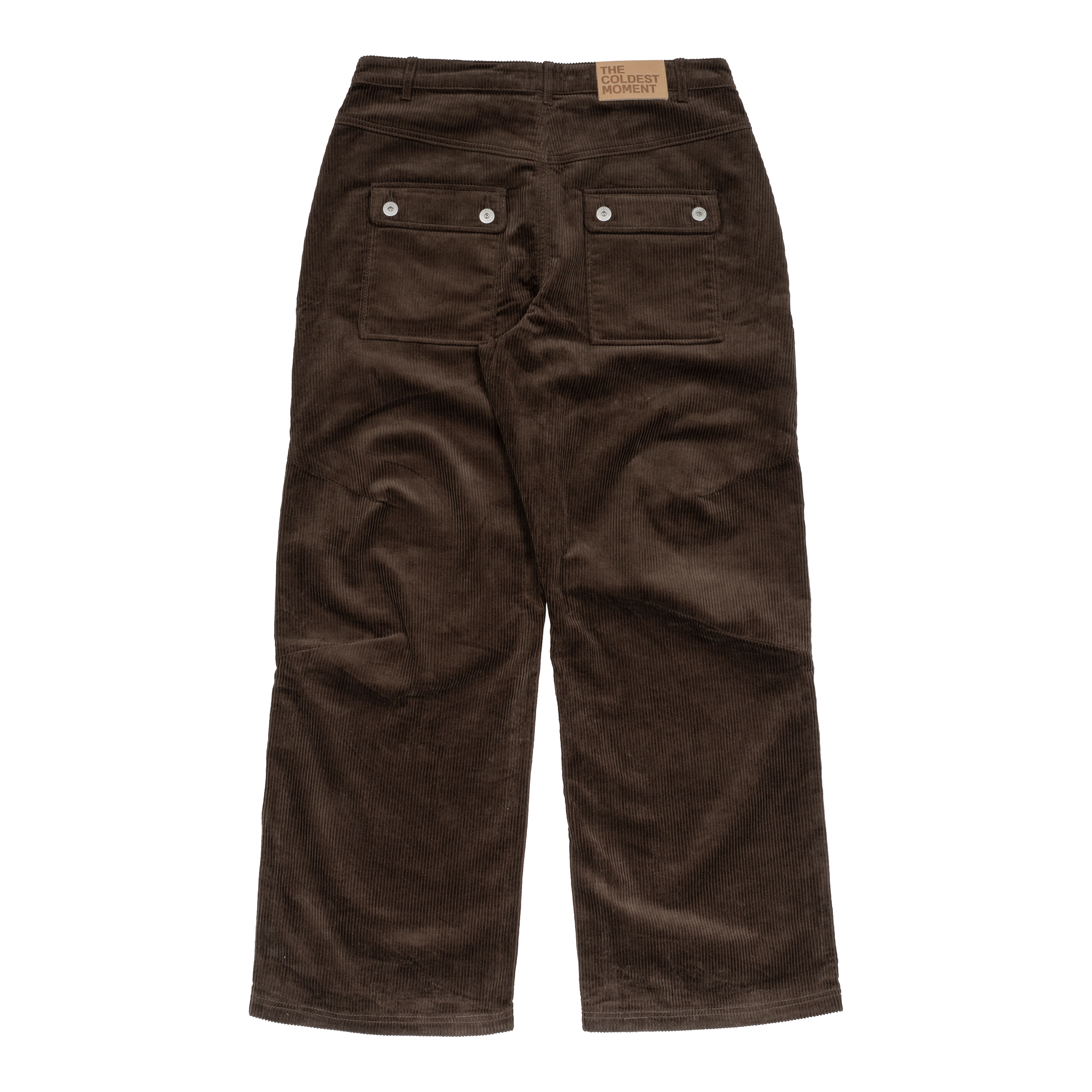 TCM mini logo corduroy pants (brown)