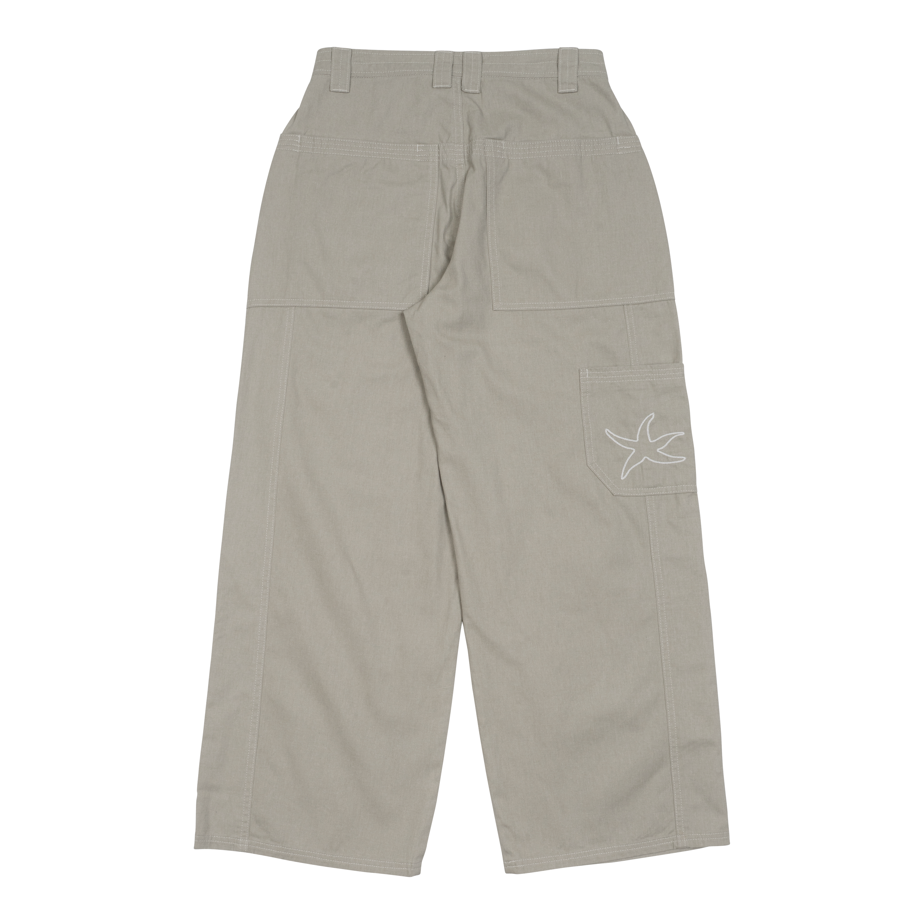 TCM stitch cargo pants (beige grey)