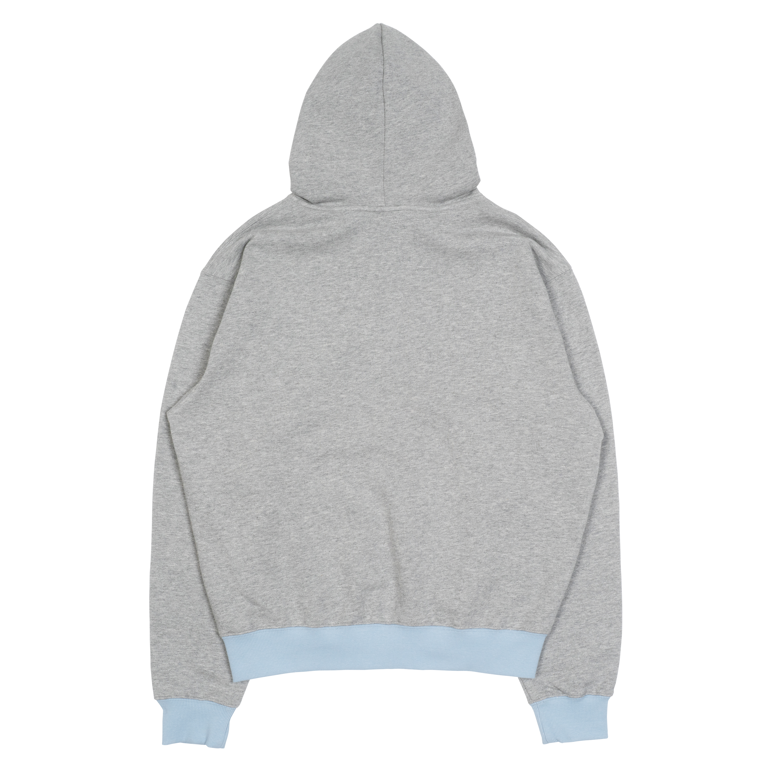 TCM line hooded zip-up (sky blue)