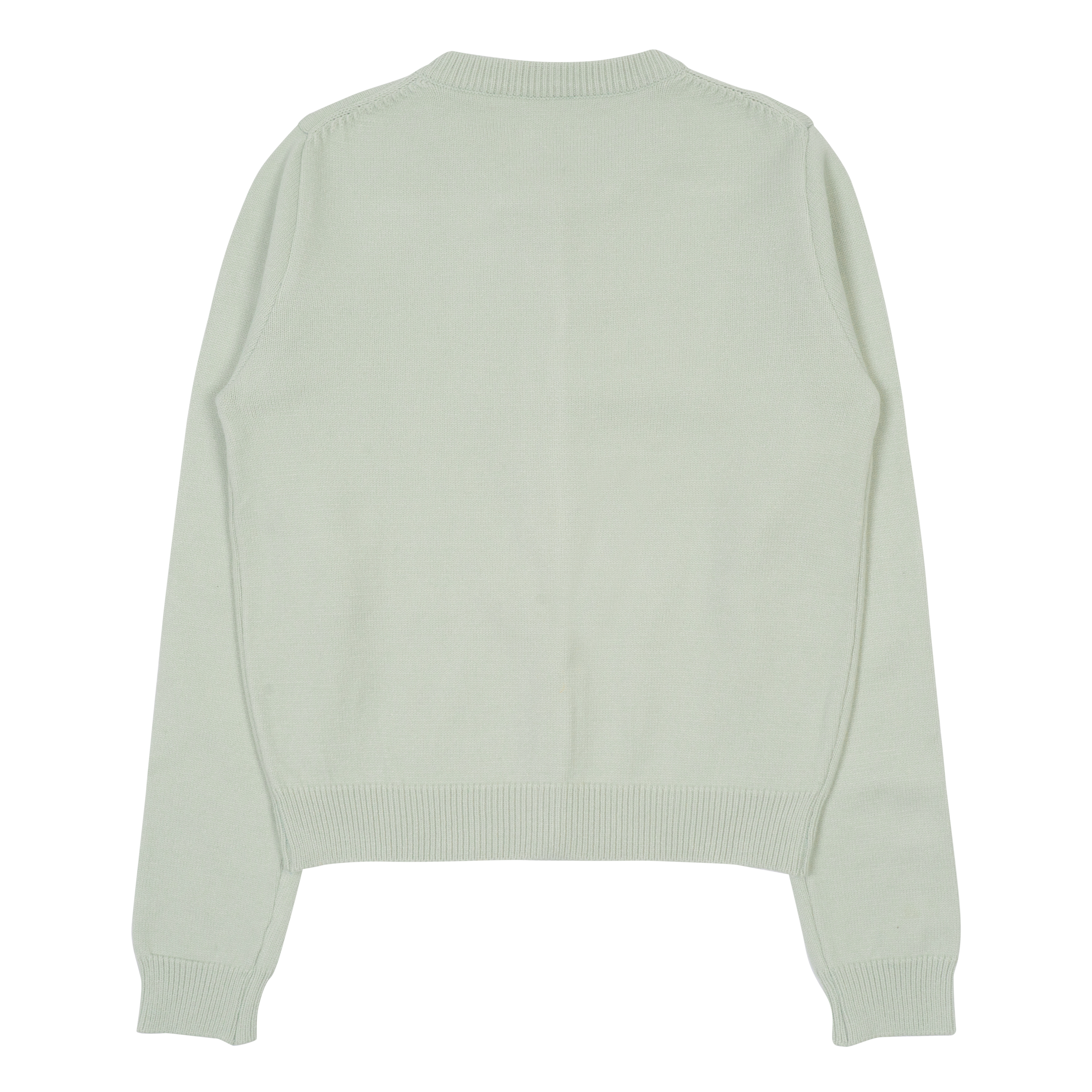 TCM mini logo knit cardigan (mint)