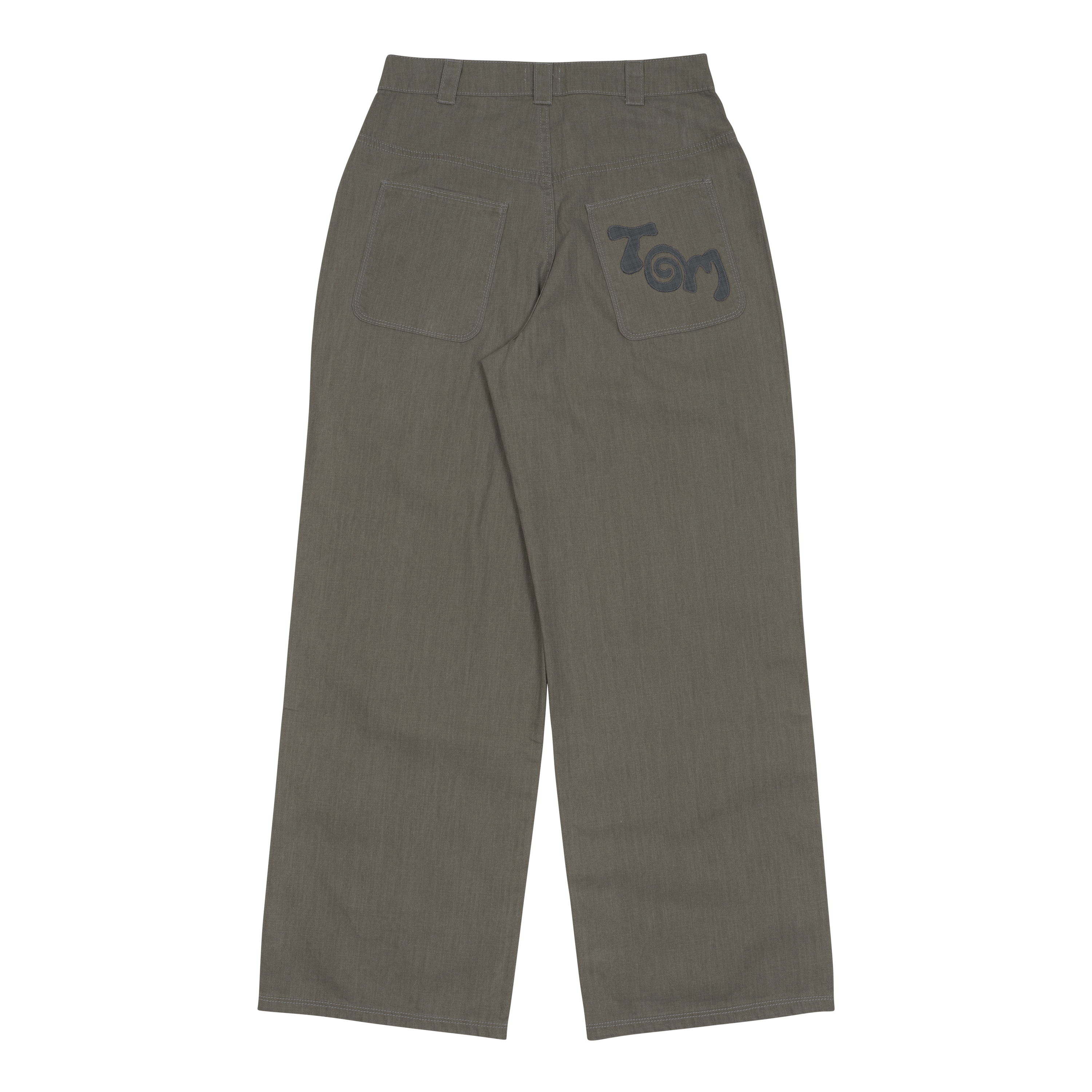 TCM starfish patch pants (khaki beige)