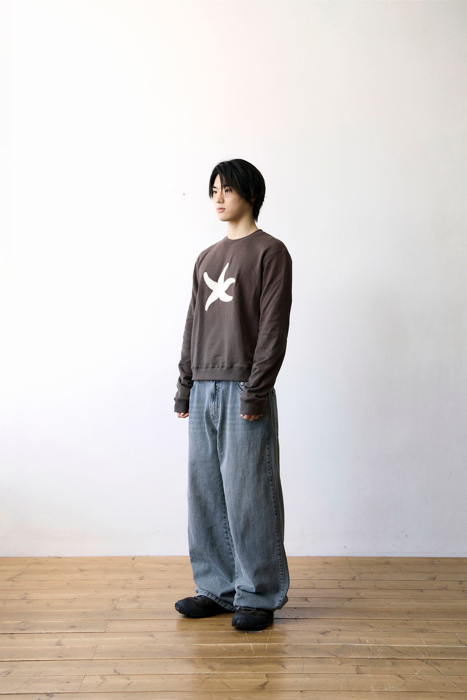 TCM washed denim pants (sky blue)