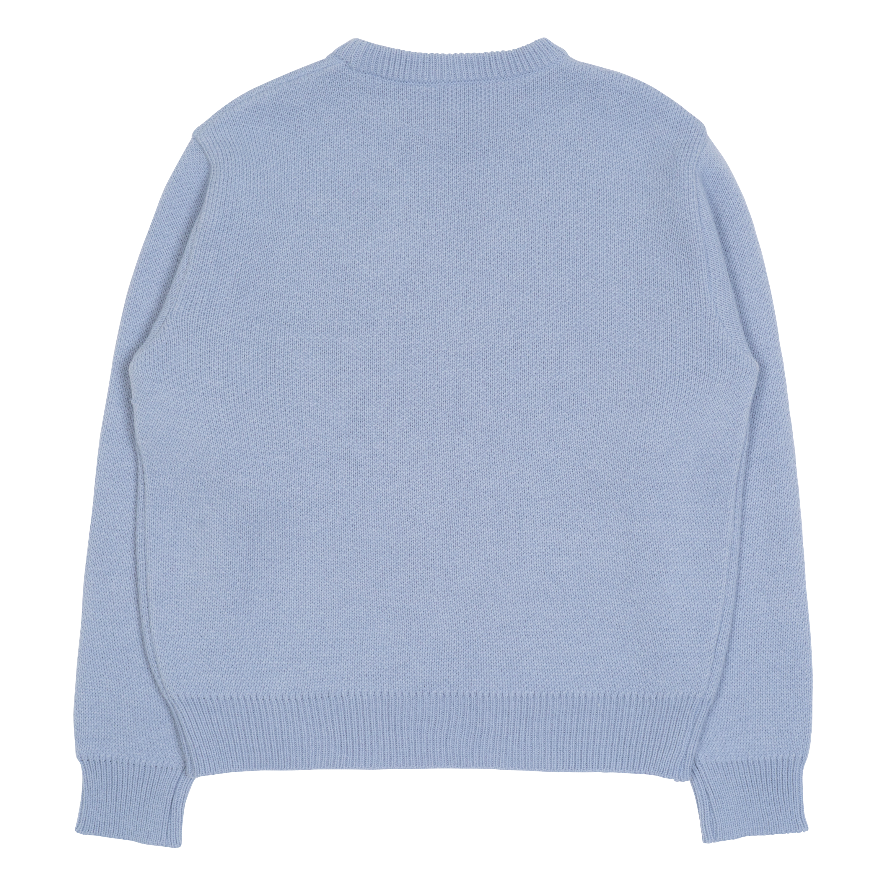 TCM typing logo knit (sky blue)