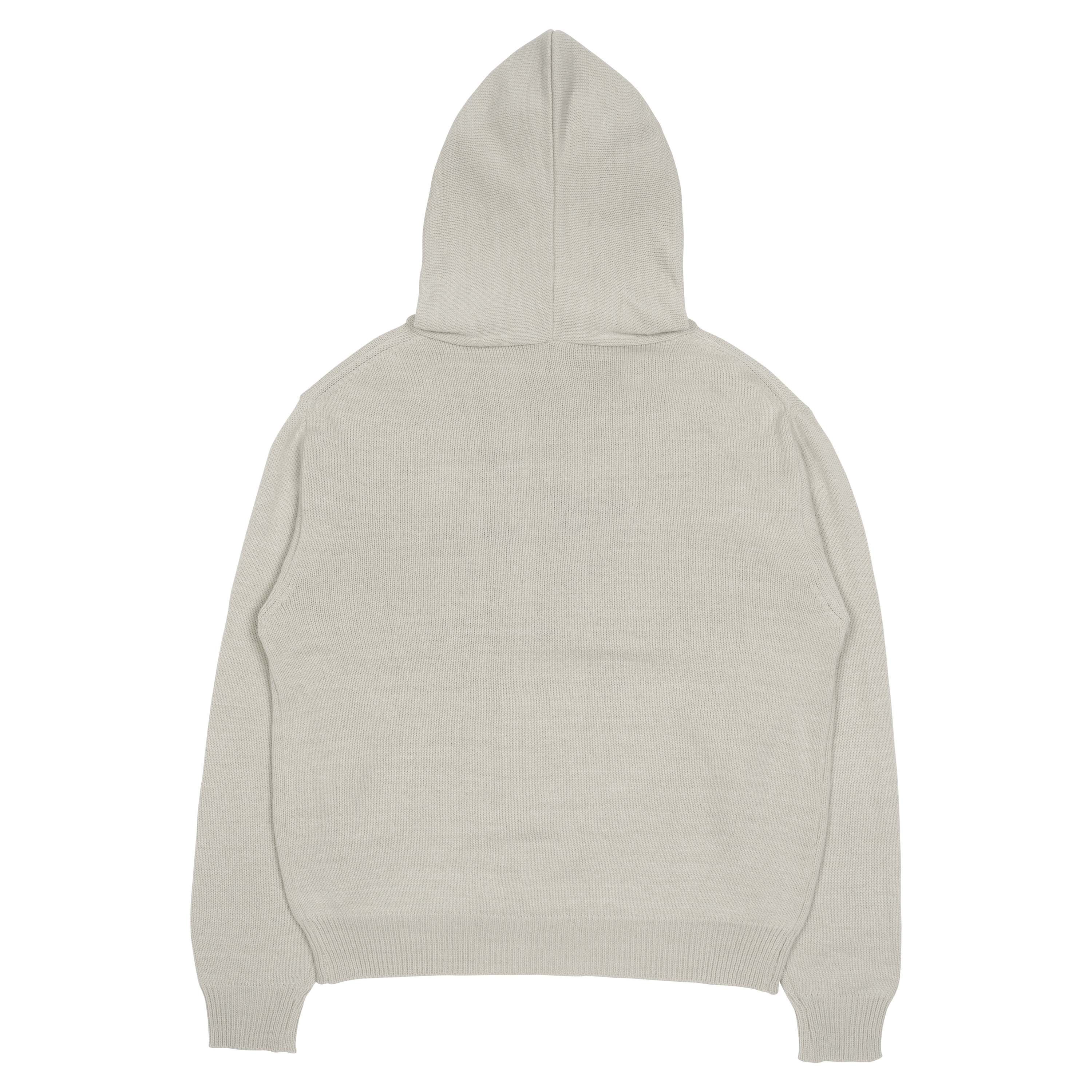 TCM starfish logo knit hoodie (ivory)