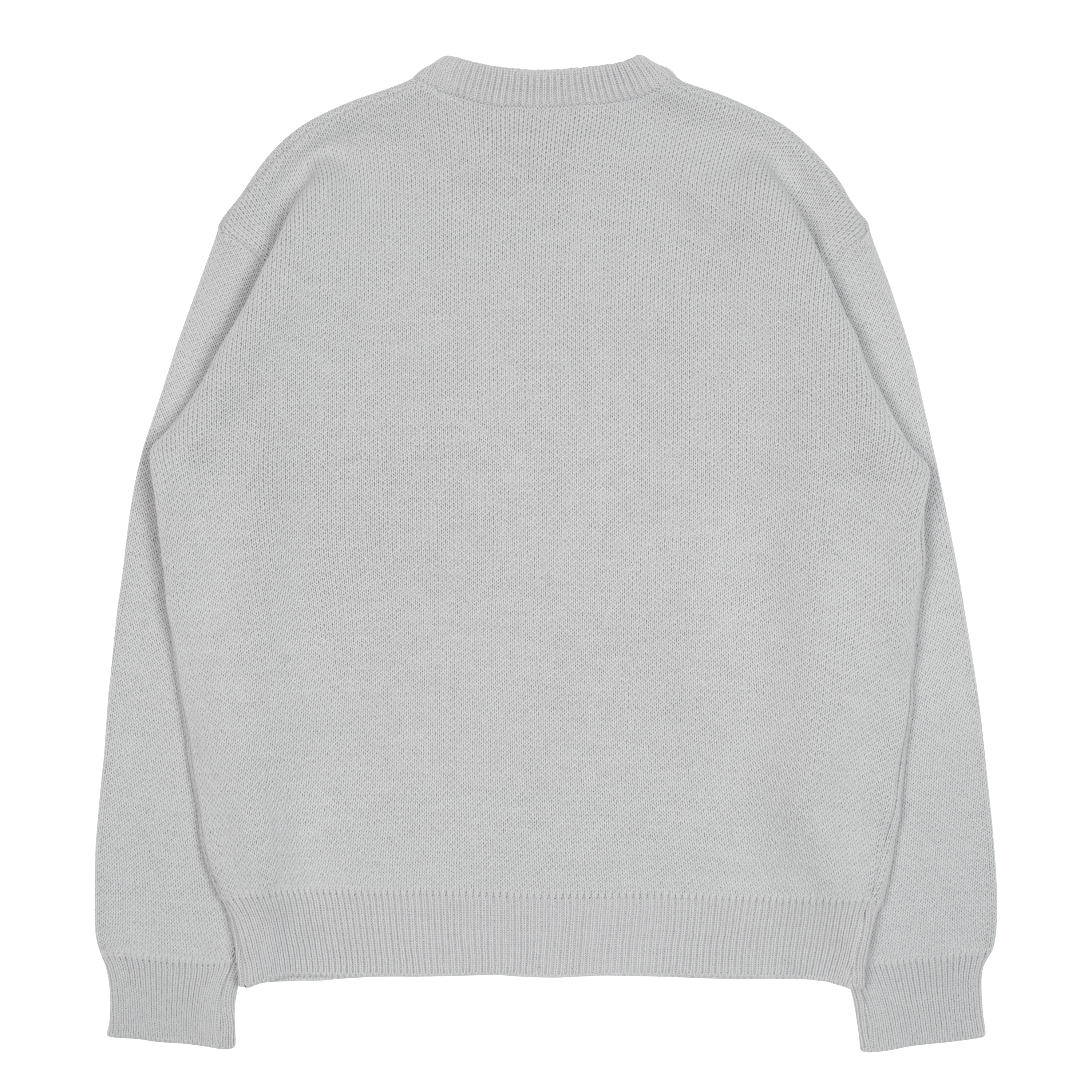 TCM typing logo knit (grey)