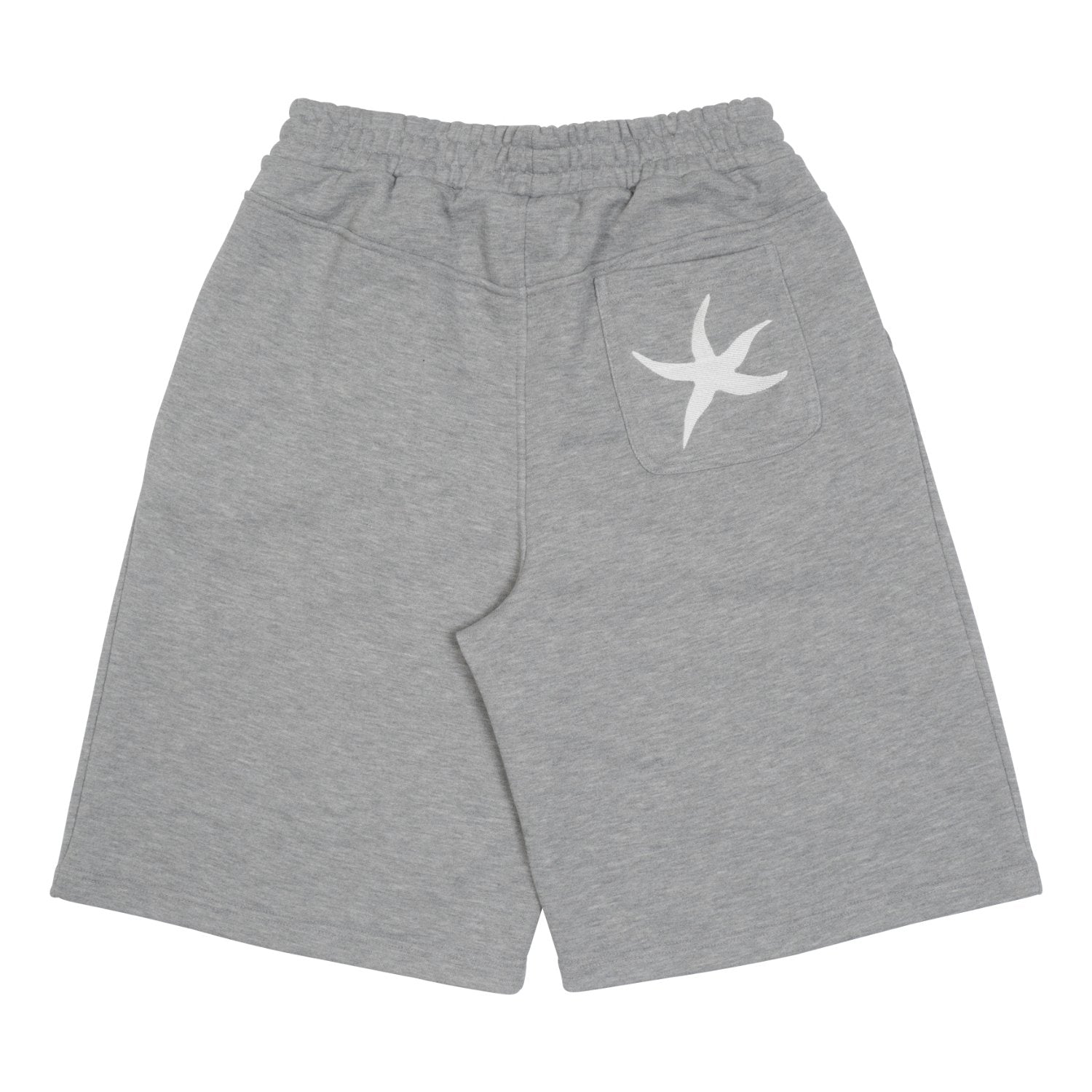 TCM back logo half sweat pants (grey)