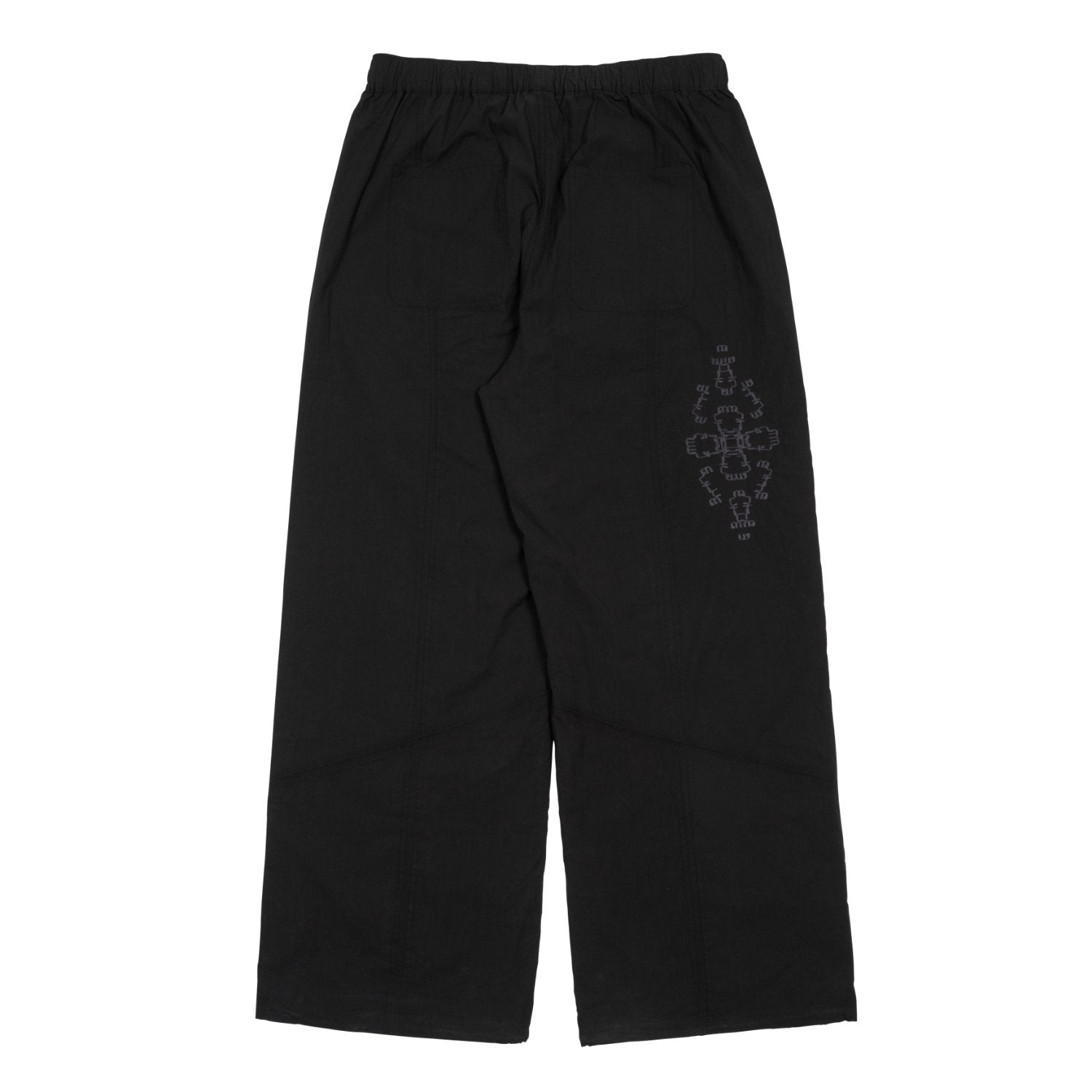 TCM ethnic nylon pants (black)