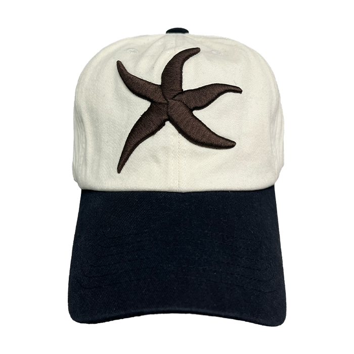 TCM starfish classic cap ivory black minimalist...