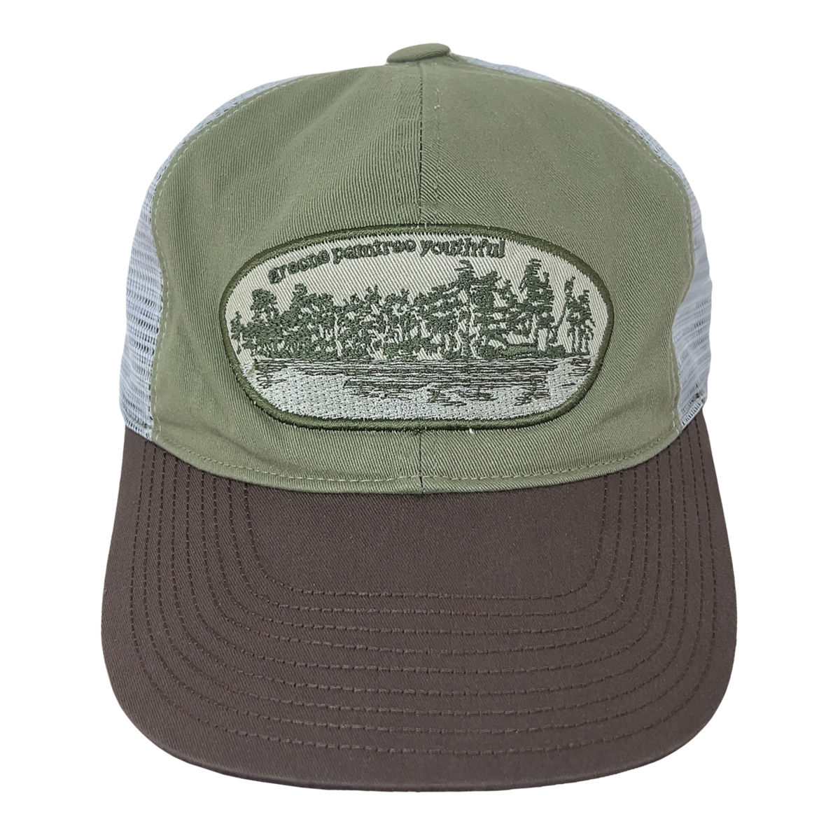 TCM khaki youth cap minimalist cotton comfort