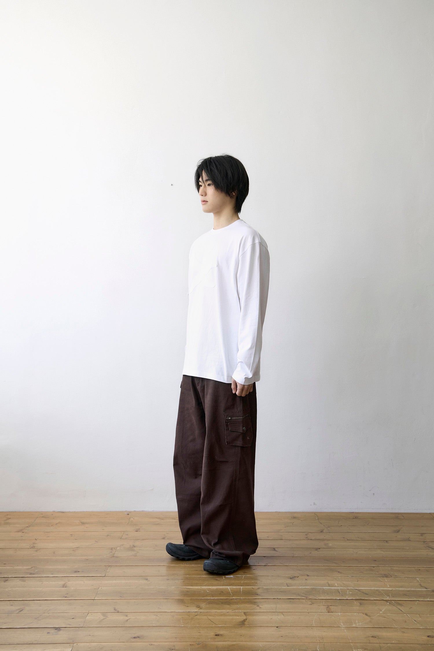 TCM double pocket pants (brown)