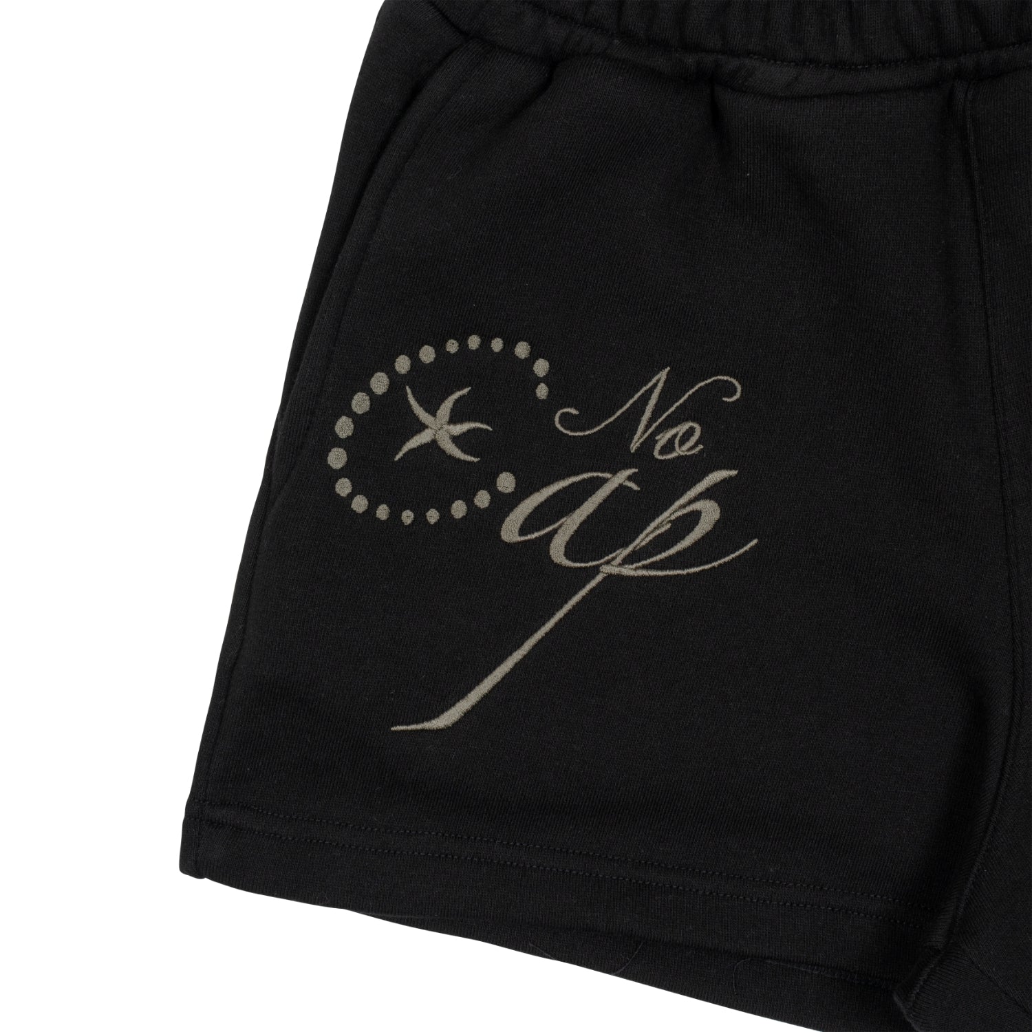 (w) TCM cap short sweat pants (black)