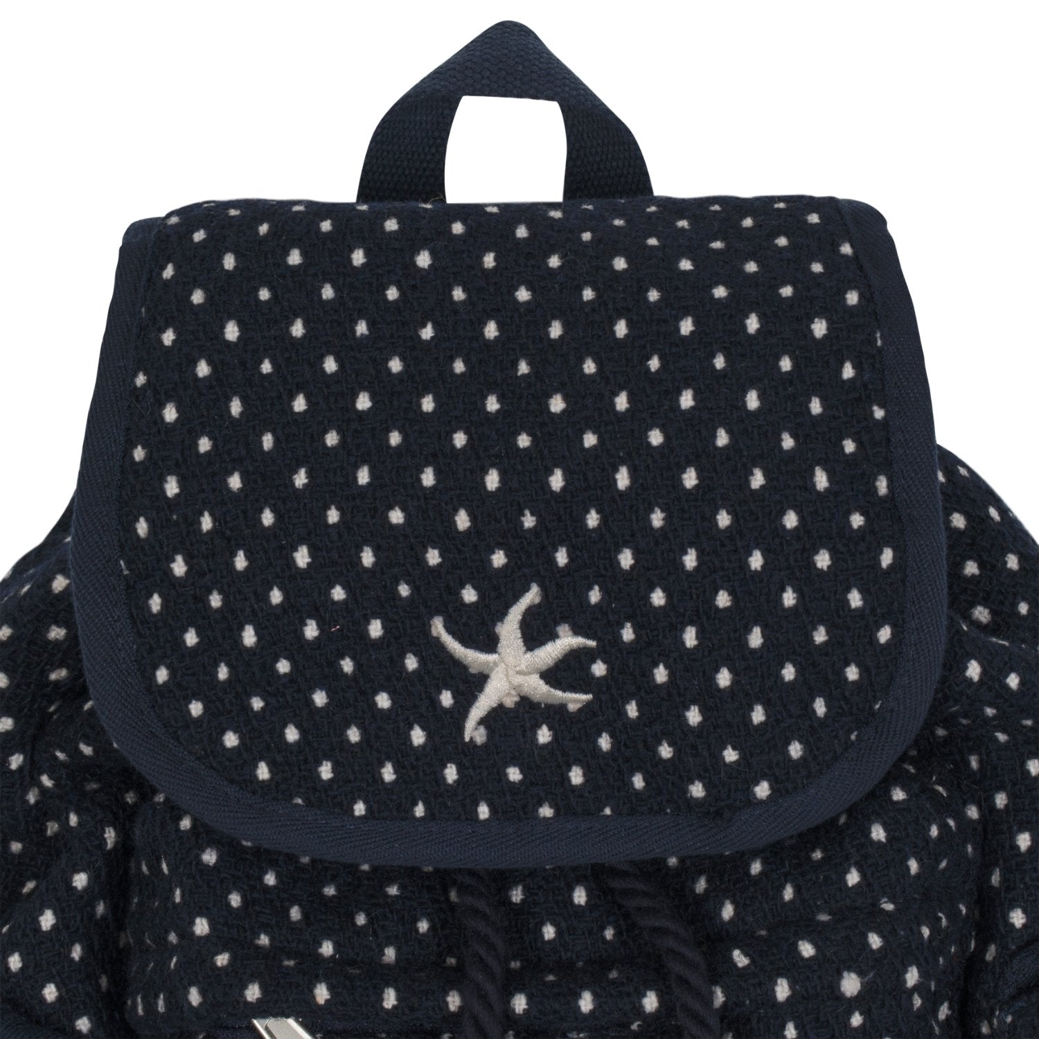 TCM starfish dot backpack (navy)