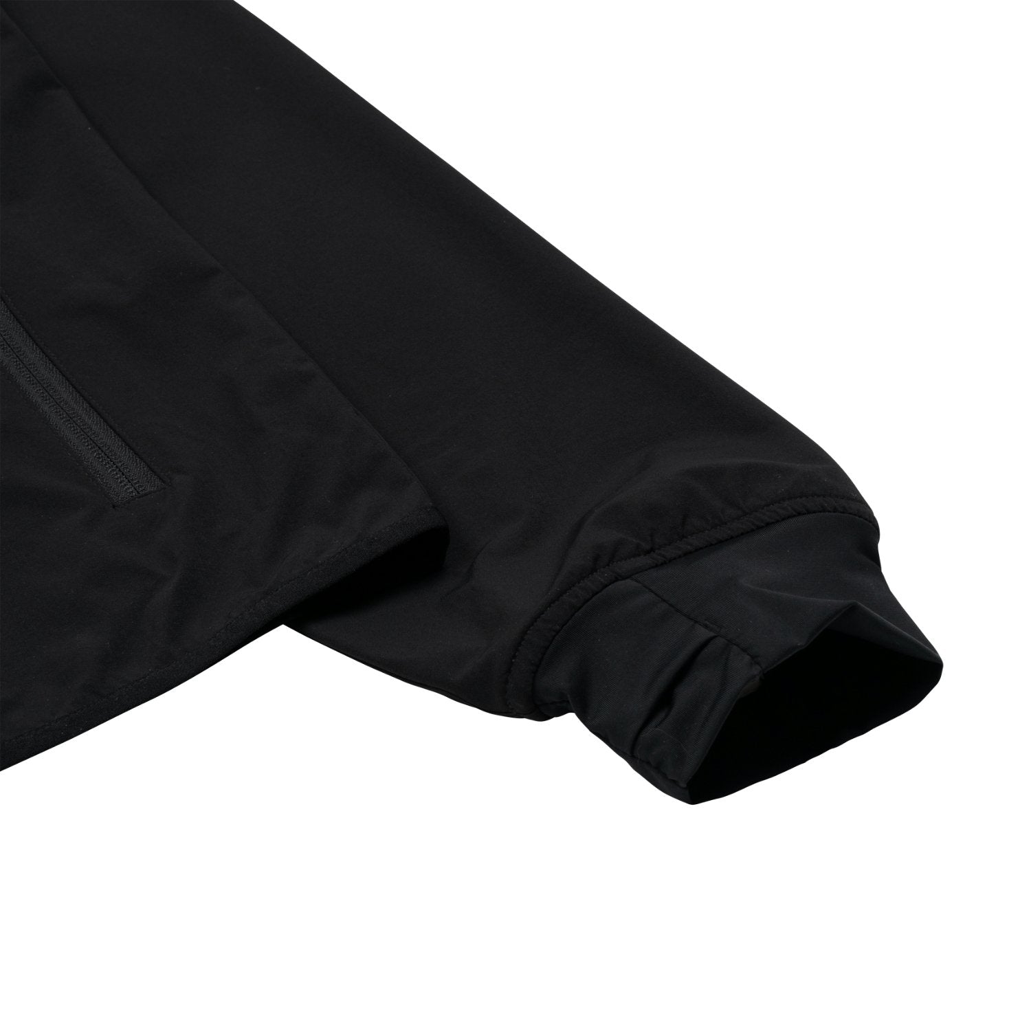 TCM starfish light hooded zip-up (black)