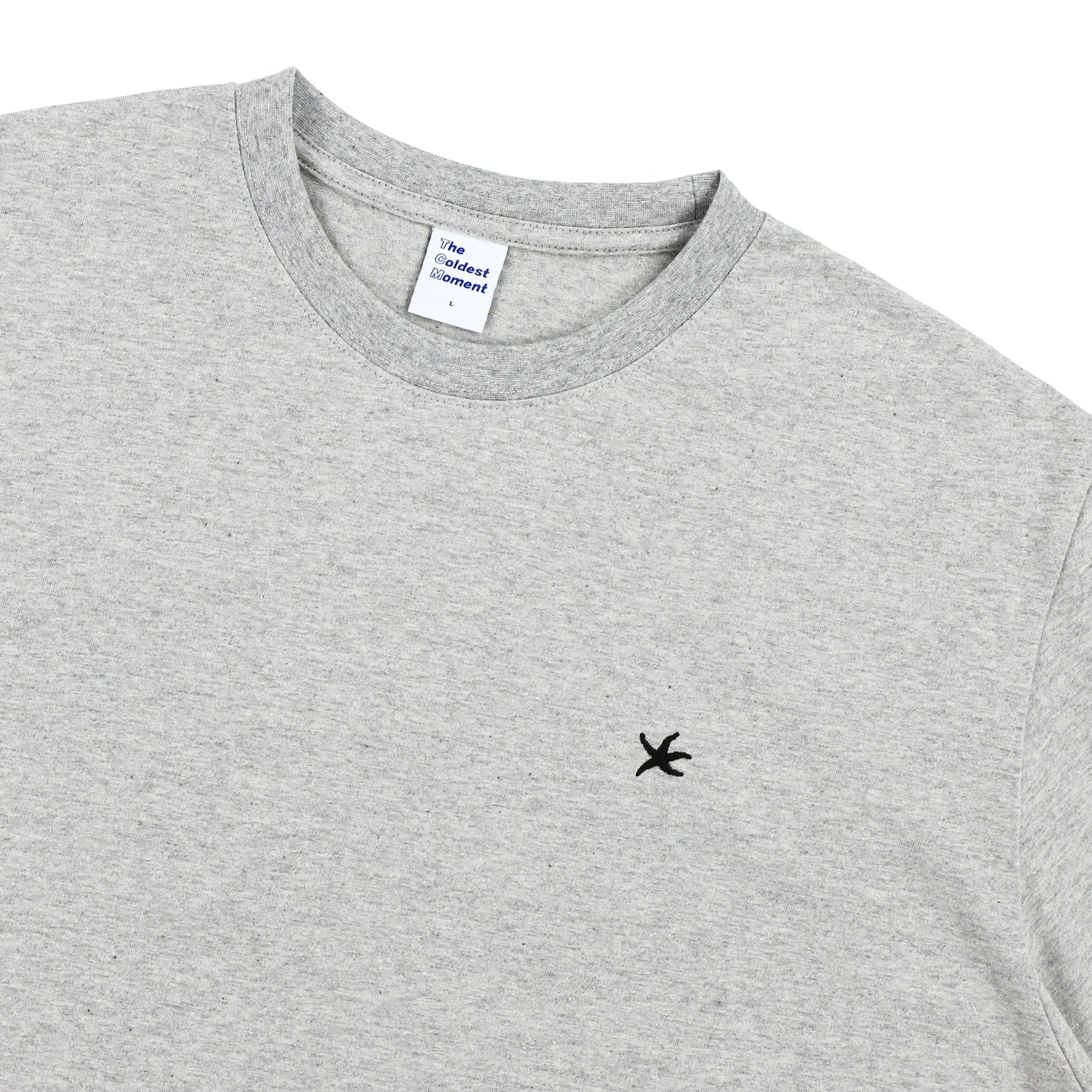 TCM starfish mini logo T (grey)
