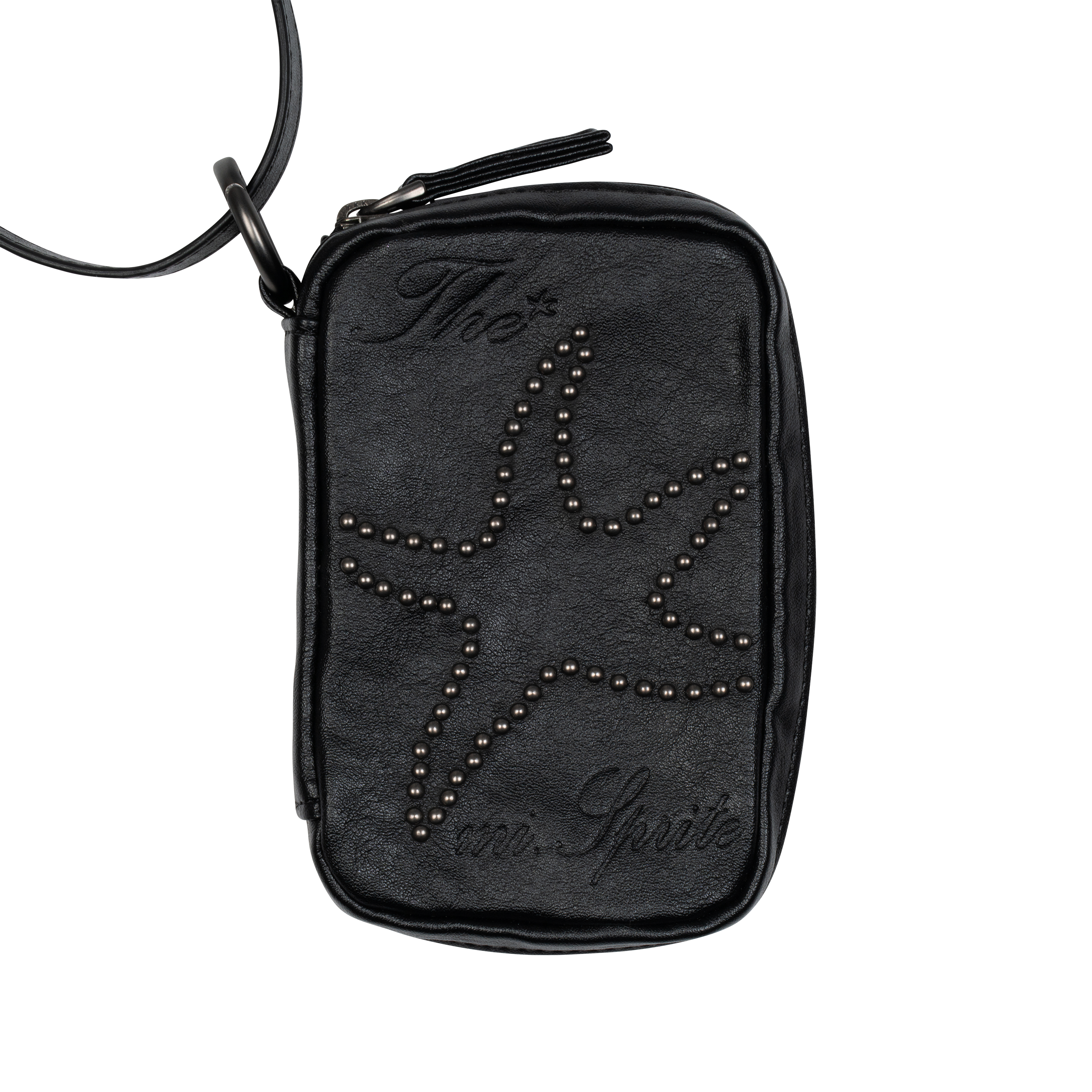 TCM starfish stud mini pouch (black)