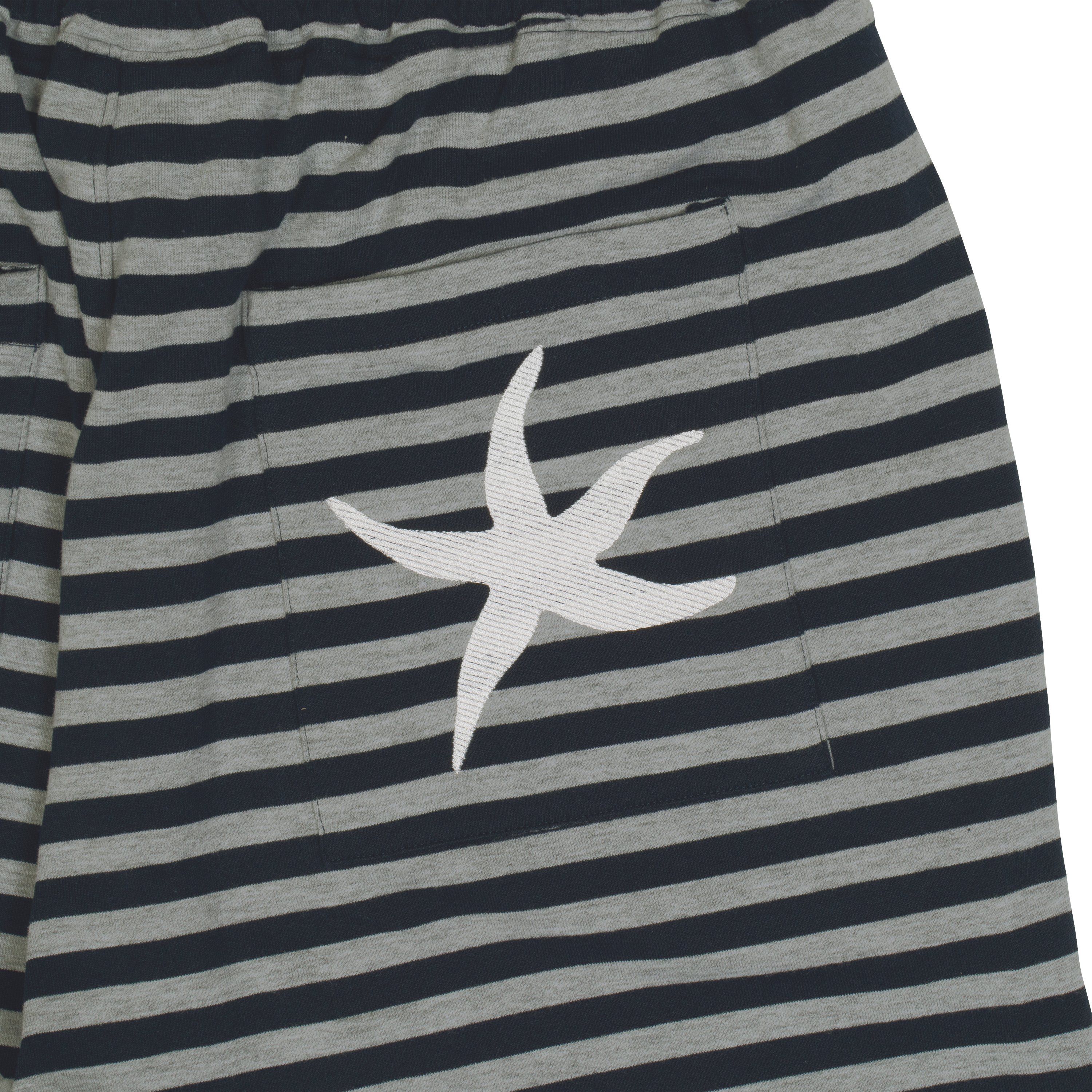 TCM stripe sweat pants (navy/charcoal)