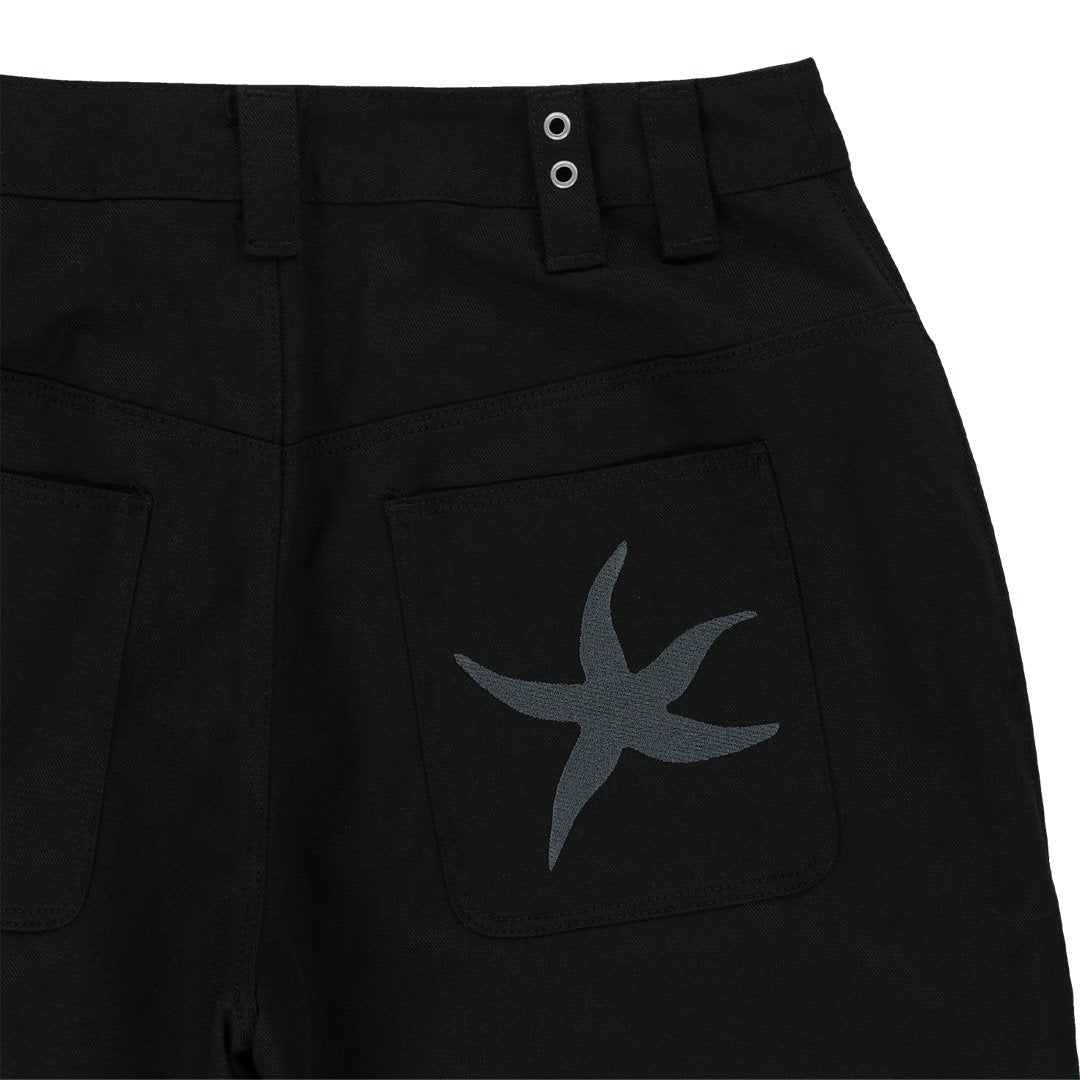 TCM starfish chino pants (black)