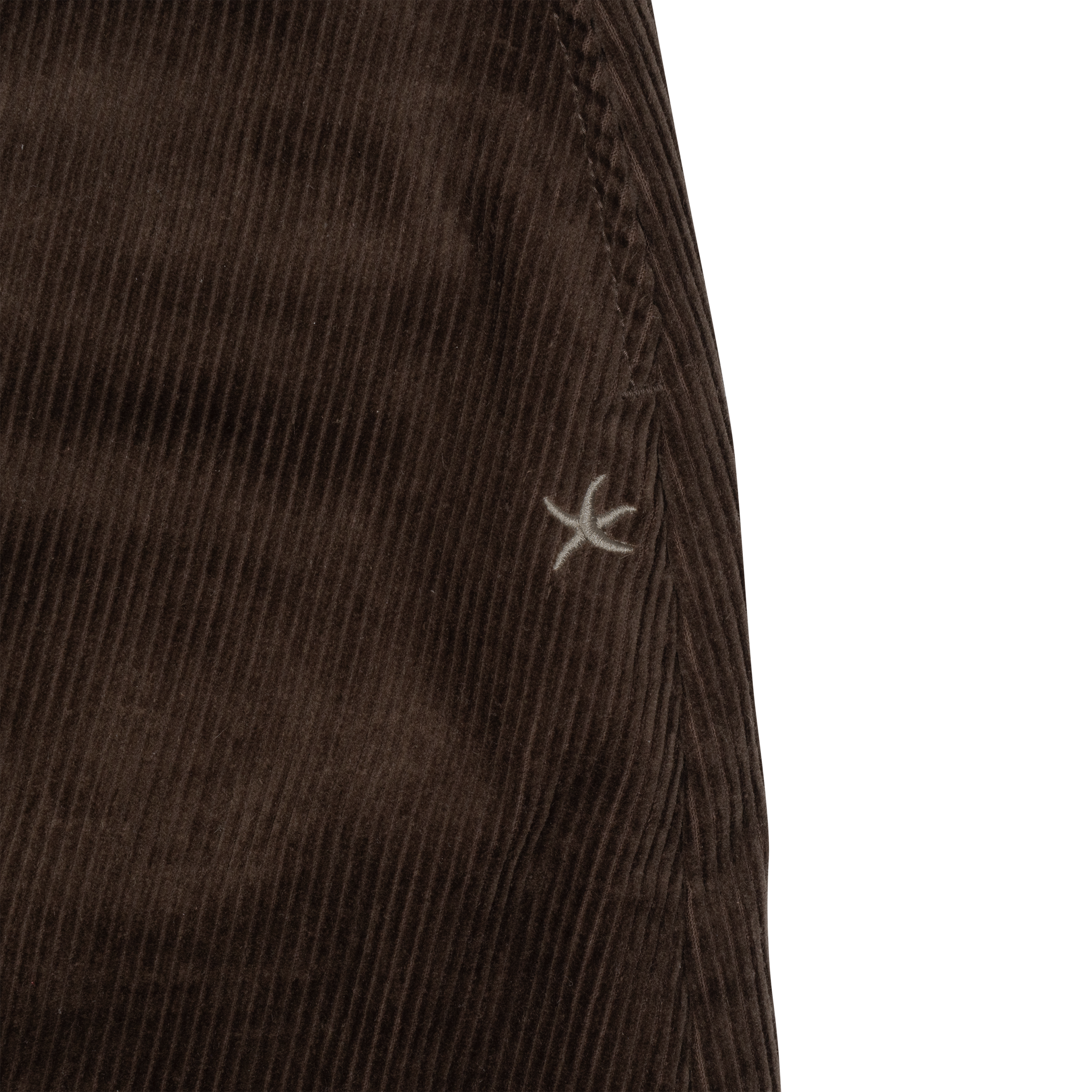 TCM mini logo corduroy pants (brown)