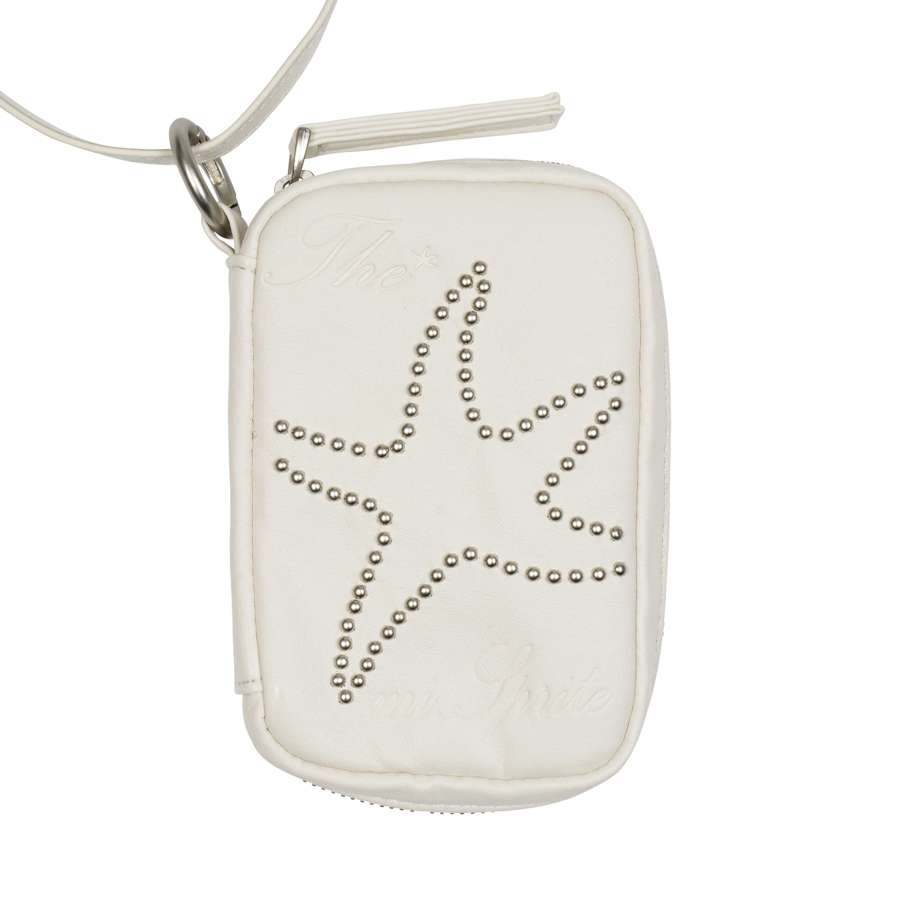 TCM starfish stud mini pouch (white)