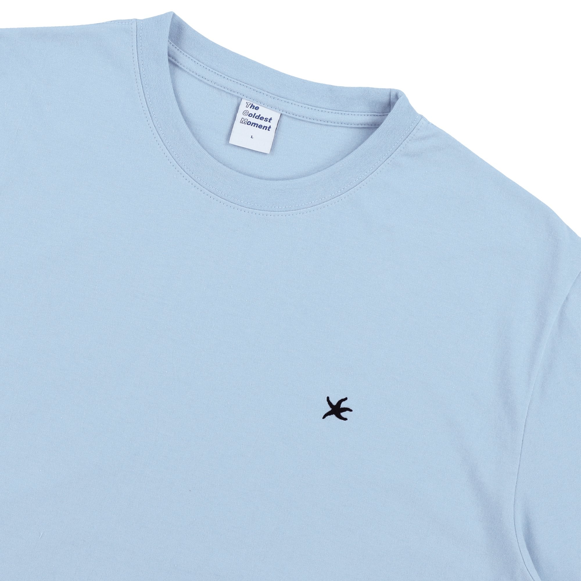 TCM starfish mini logo T (sky blue)